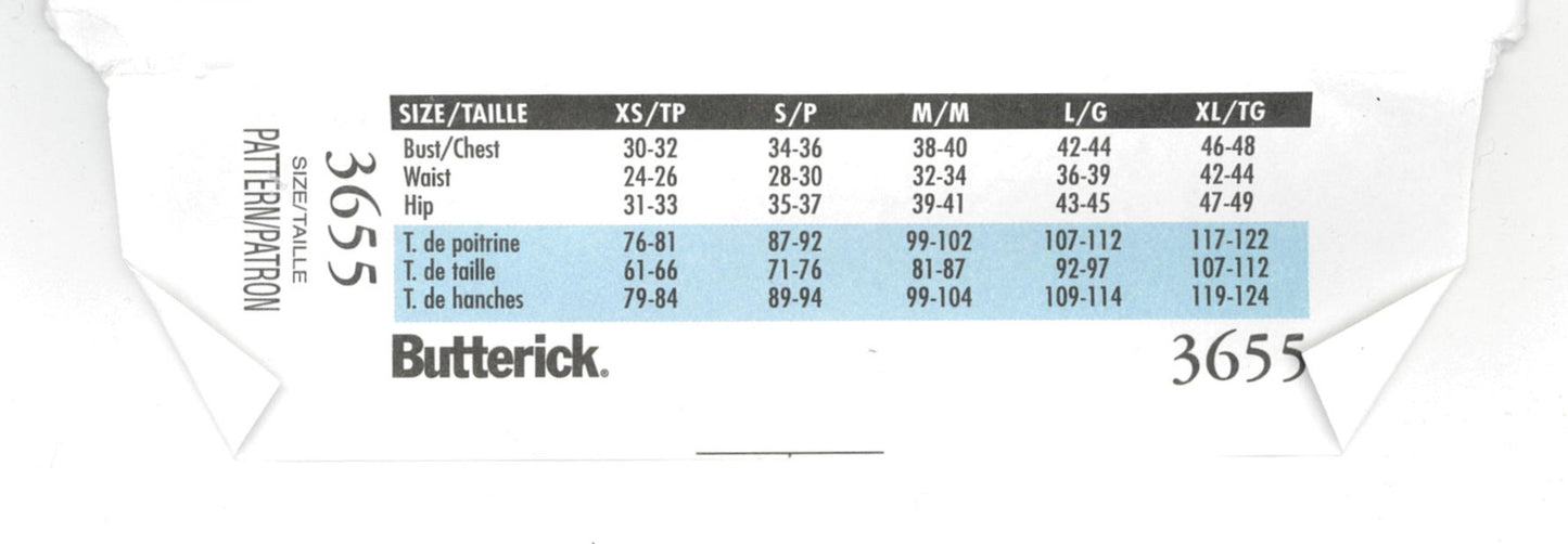 Butterick 3655 Misses Shawl Collar Robe & Pants Sewing Pattern - UNCUT - Size XS S M