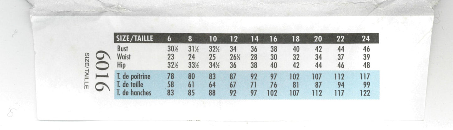 Butterick 6016 Misses / Misses Petite Jacket Top Dress and Pants Sewing Pattern - UNCUT - Size 8 10 12