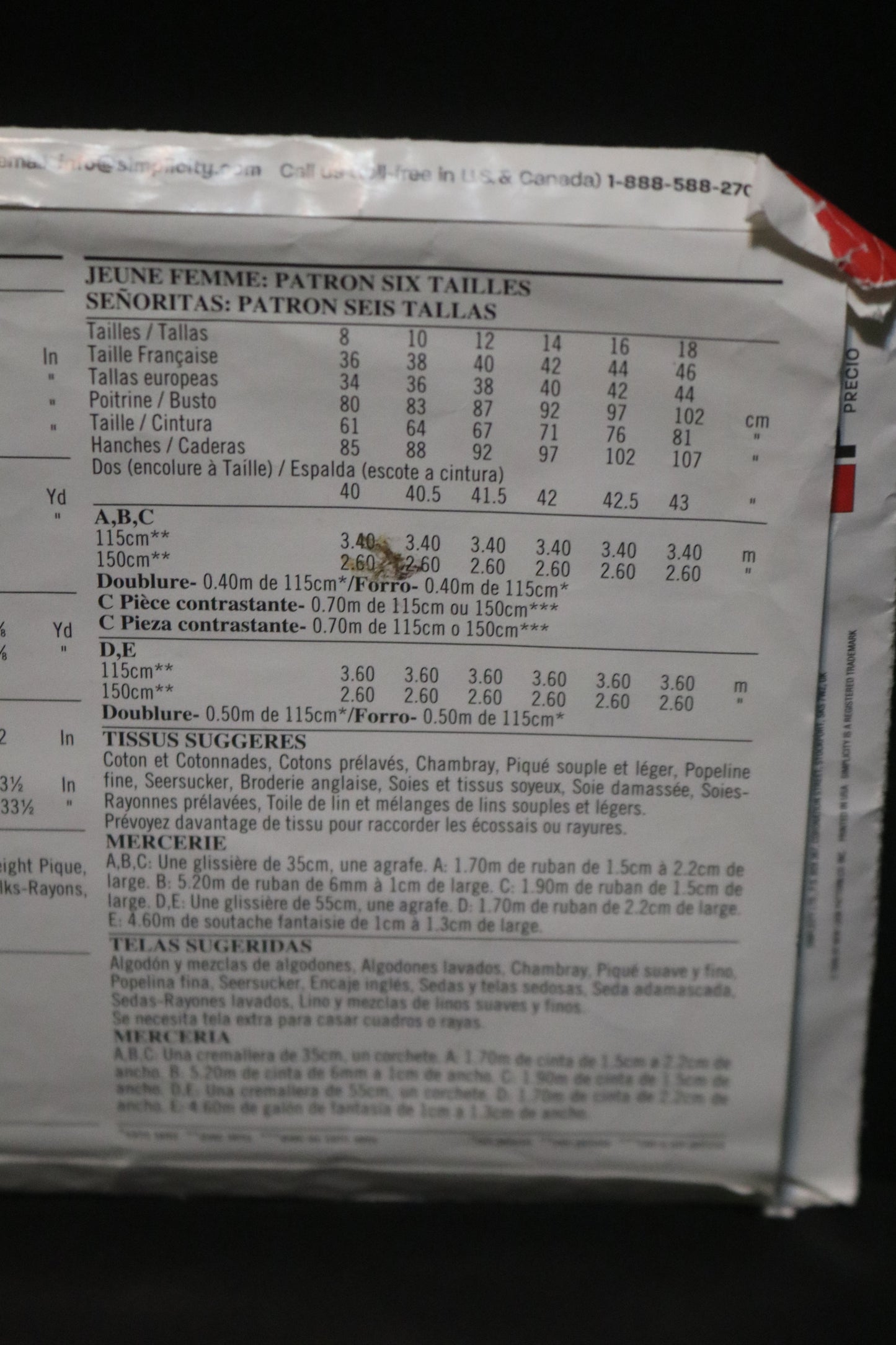 New Look 6589 isses Dress Sewing Pattern - UNCUT - Size 8 - 18