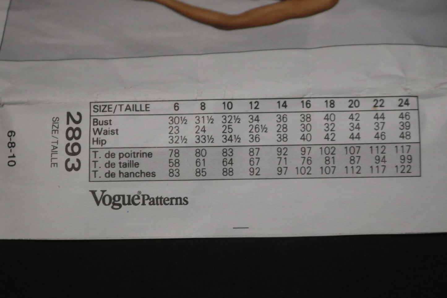 Vogue 2893 Ralph Lauren Misses Jacket and Dress Sewing Pattern - UNCUT - Size 6 8 10