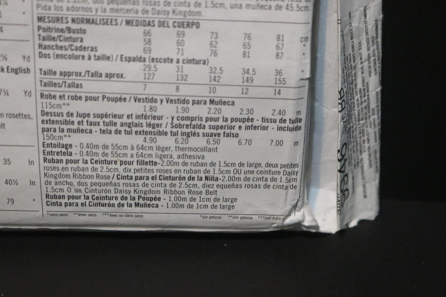 Simplicity 9946 Daisy Kingdom Girls Dress and Doll Dress for 18" Doll Sewing Pattern - UNCUT - Size 12 14