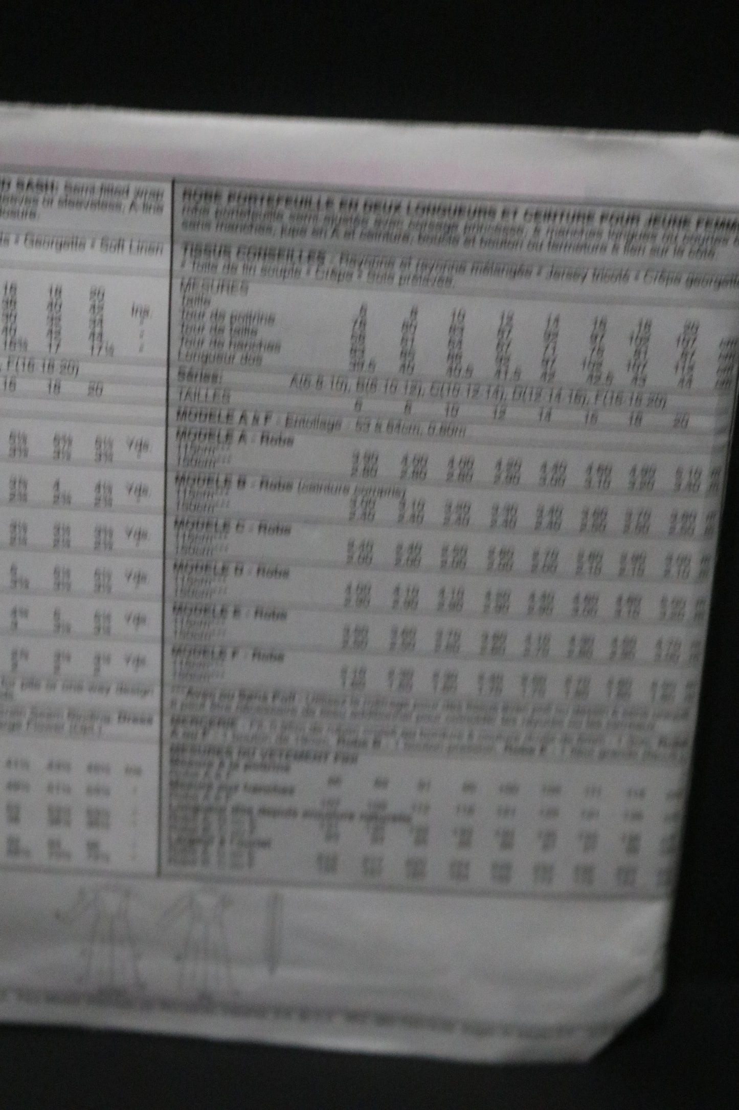 McCalls 9361 Misses Wrap Dress in Two Lengths and Sash Sewing Pattern - UNCUT - Size 6 8 10