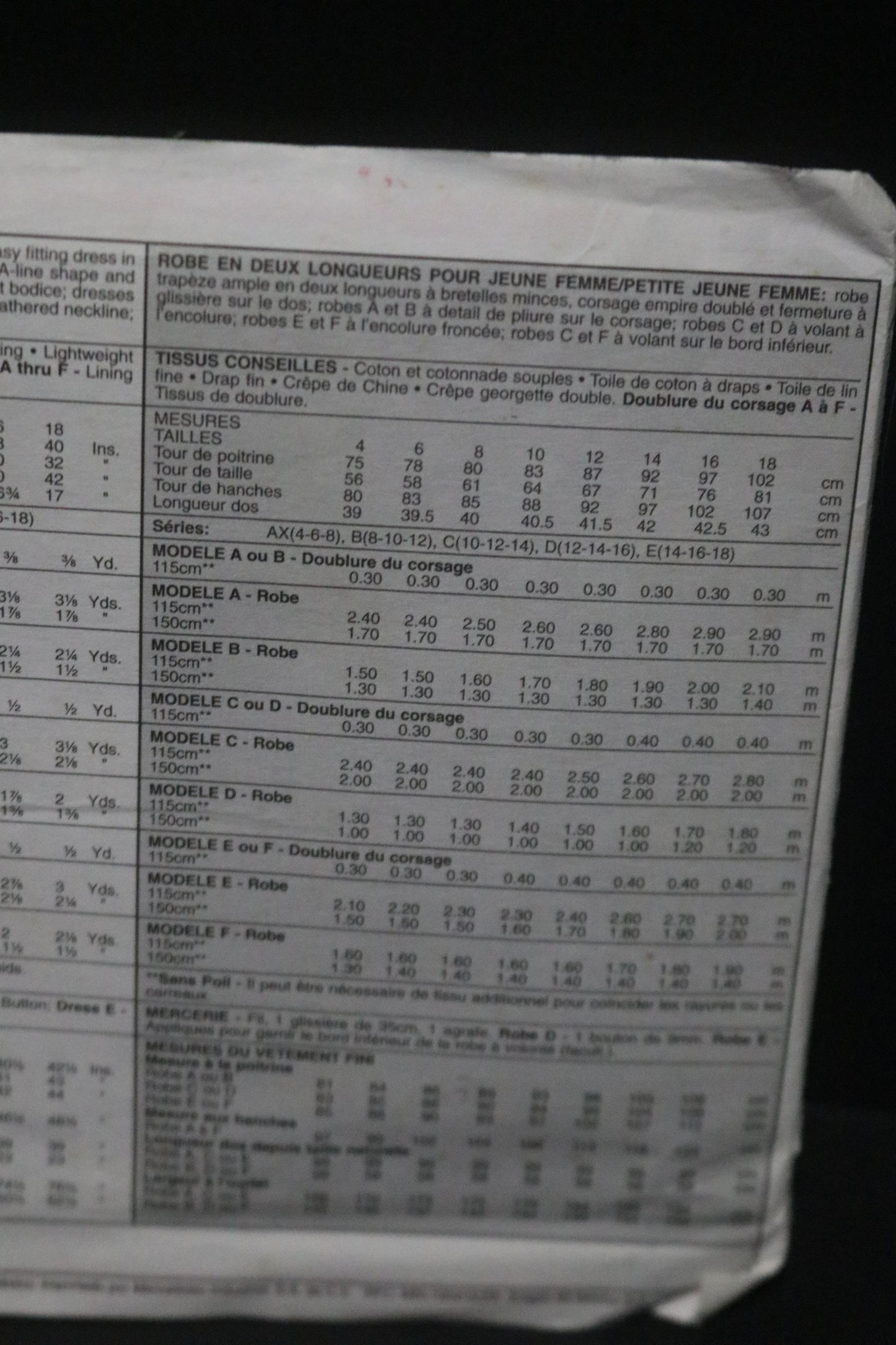 McCalls 2752 Misses / Miss Petite Dress in Two Lengths Sewing Pattern - UNCUT - Size 14 16 18