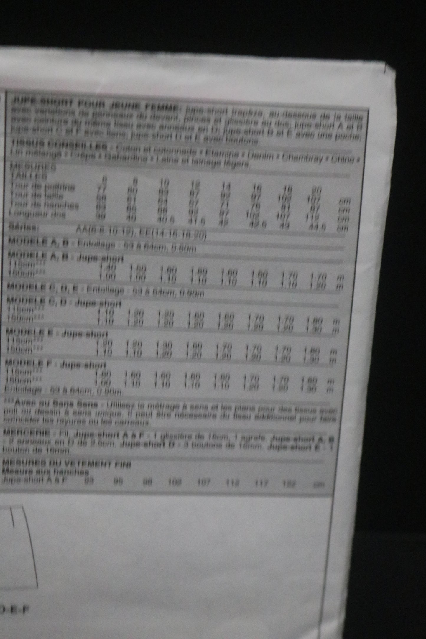 McCalls 3613 Misses Skorts Sewing Pattern - UNCUT - Size 6 8 10 12