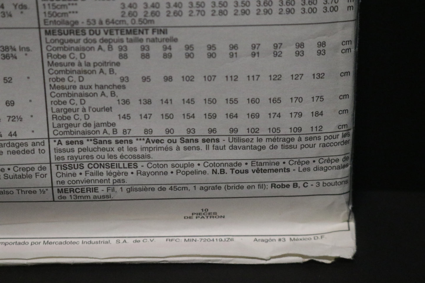 McCalls 6315 Misses Jumpsuit and Dress Sewing Pattern UNCUT Size 14 16 18