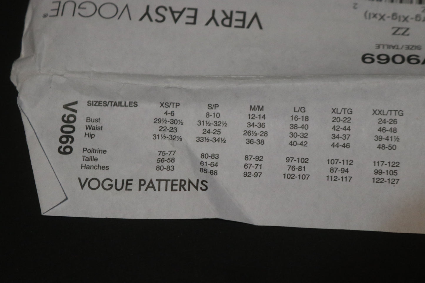 Vogue 9069 Misses Coat and Belt Sewing Pattern - UNCUT - Size Lrg Xlg Xxl