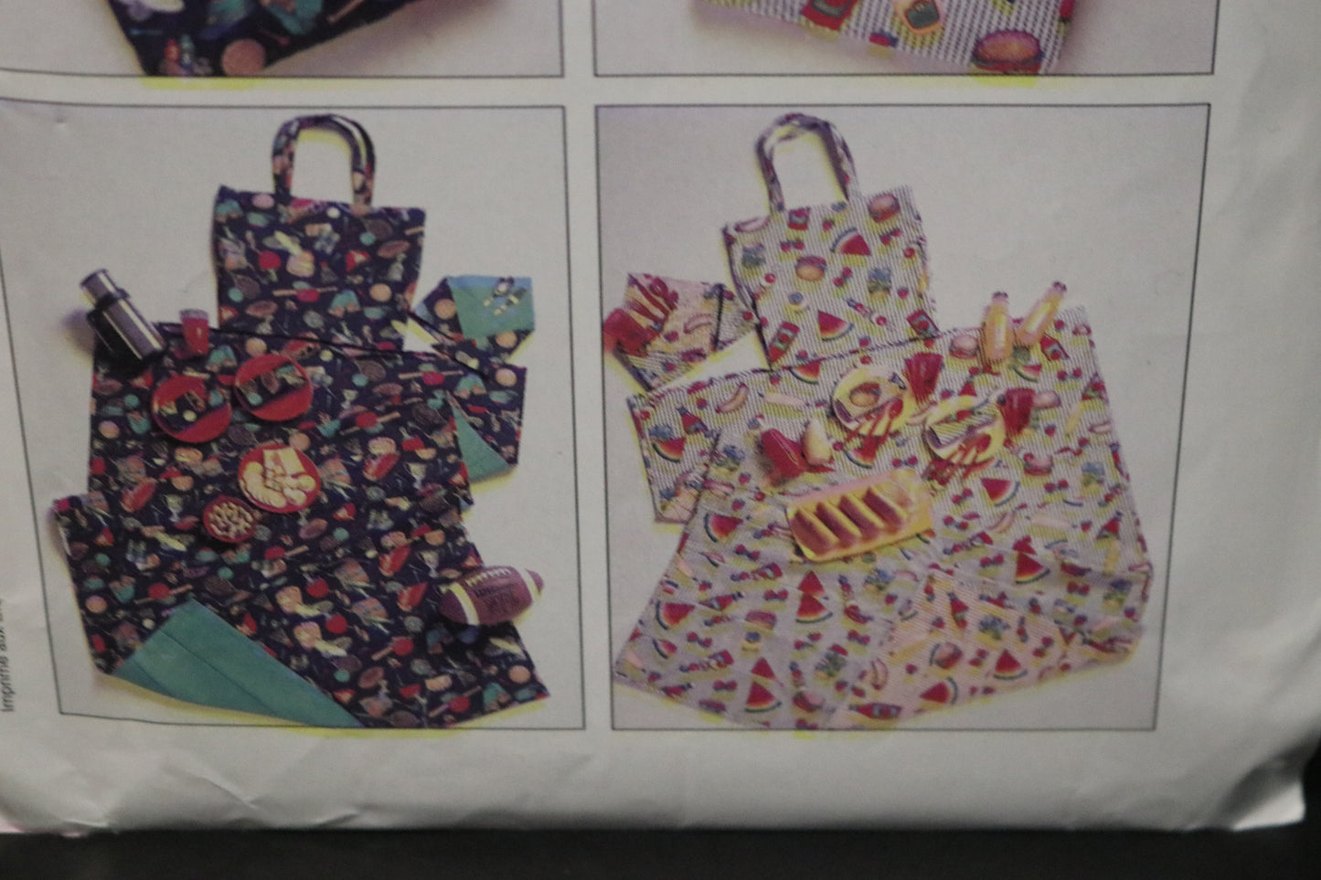 McCalls 705 Beach Tote Bags Sewing Pattern UNCUT