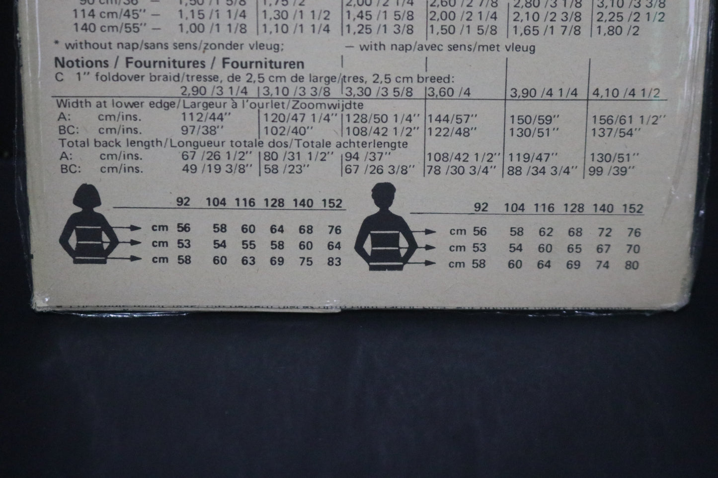 Burda 9875 Boys Girls Robe Sewing Pattern UNCUT Size 3 4 6