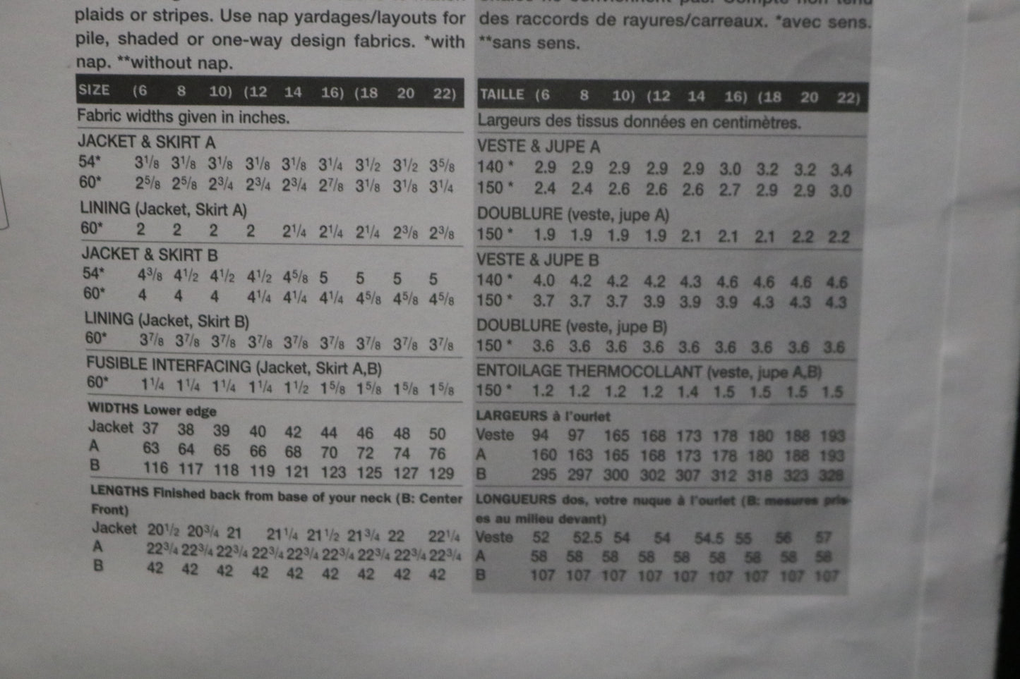 Vogue 2607 Guy Laroche Misses Jacket and Pants Sewing Pattern - UNCUT - Size 6 8 10