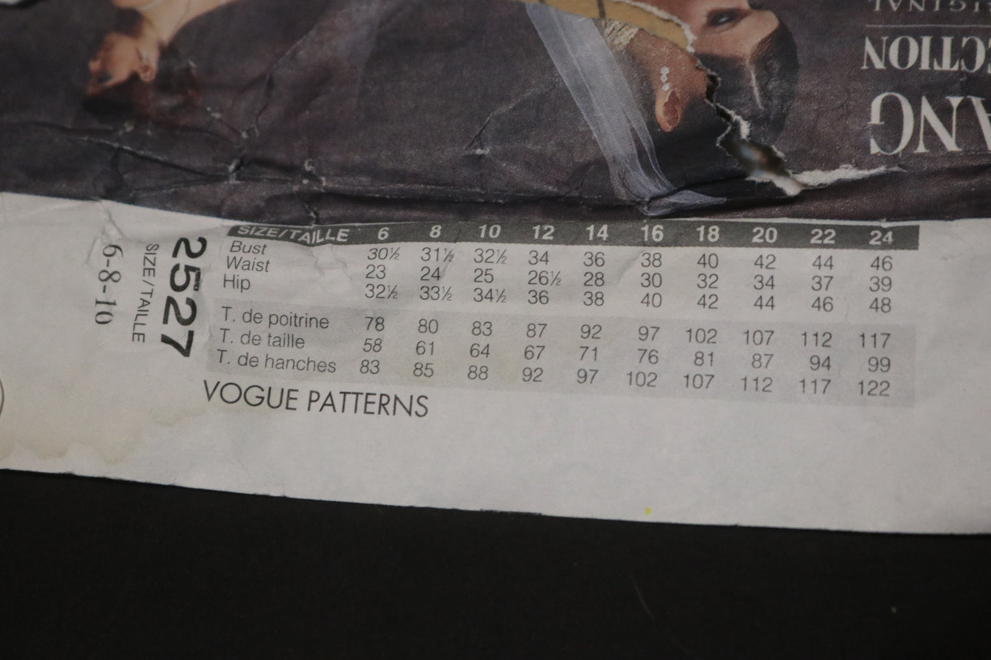 Vogue 2527 Vera Wang Misses Dress Sewing Pattern - UNCUT - Size 6 8 10 - Vogue Bridal Original wedding Dress Pattern