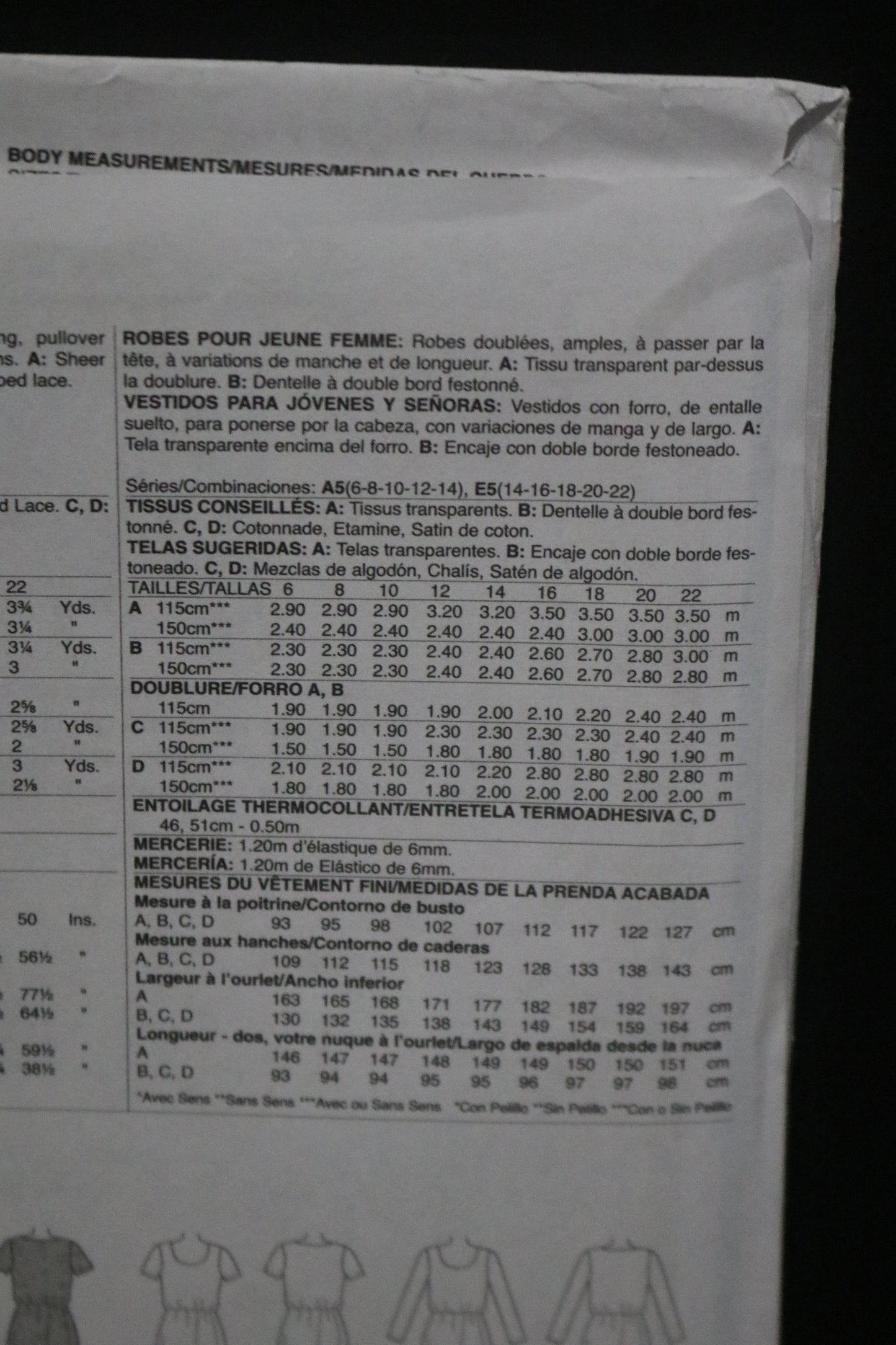 McCalls 7530 Misses Dresses Sewing Pattern - UNCUT - Size 6 8 10 12 14