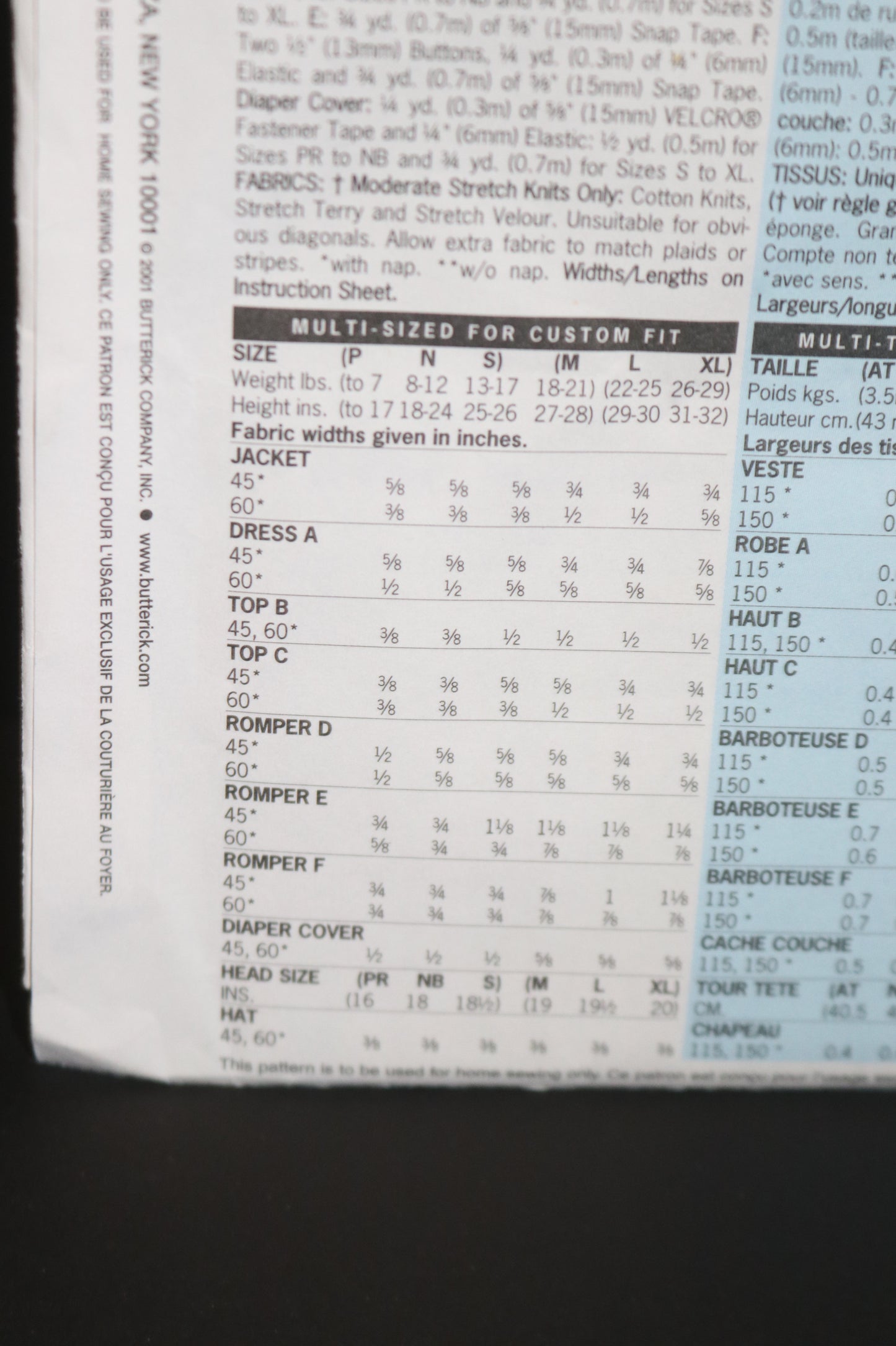 Butterick 5896 Infants Jacket Dress Top Romper Diaper Cover and Hat Sewing Pattern - UNCUT - Size PR NB S