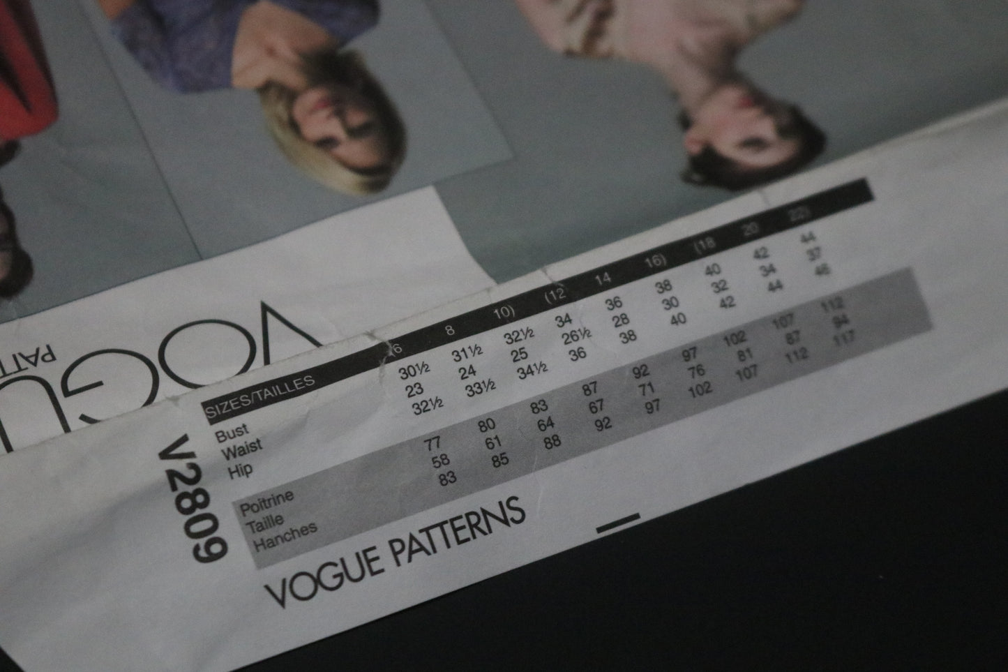 Vogue 2809 NY NY Misses Top Skirt and Pants Sewing Pattern - UNCUT - Size 12 14 16