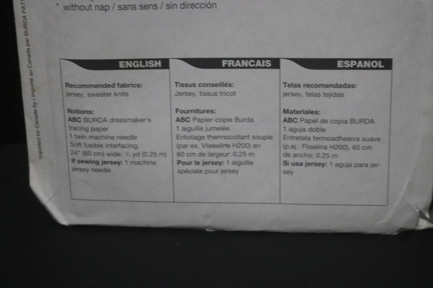 Burda 3197 Misses T Shirt Sewing Pattern UNCUT Size 6 8 10 12 14 16 18