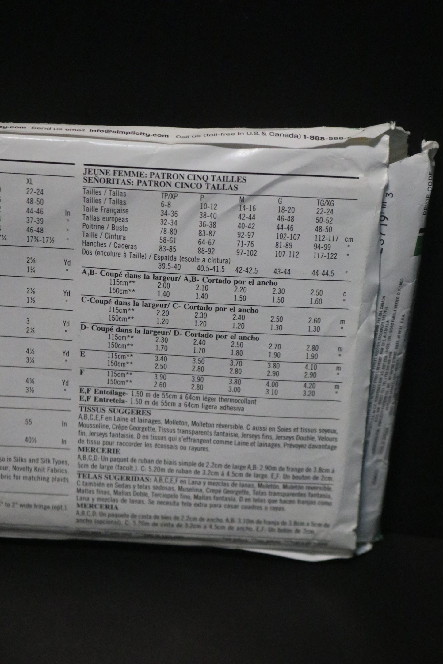 New Look 6432 Misses Poncho and Coat Sewing Pattern - UNCUT - Size XS - XL