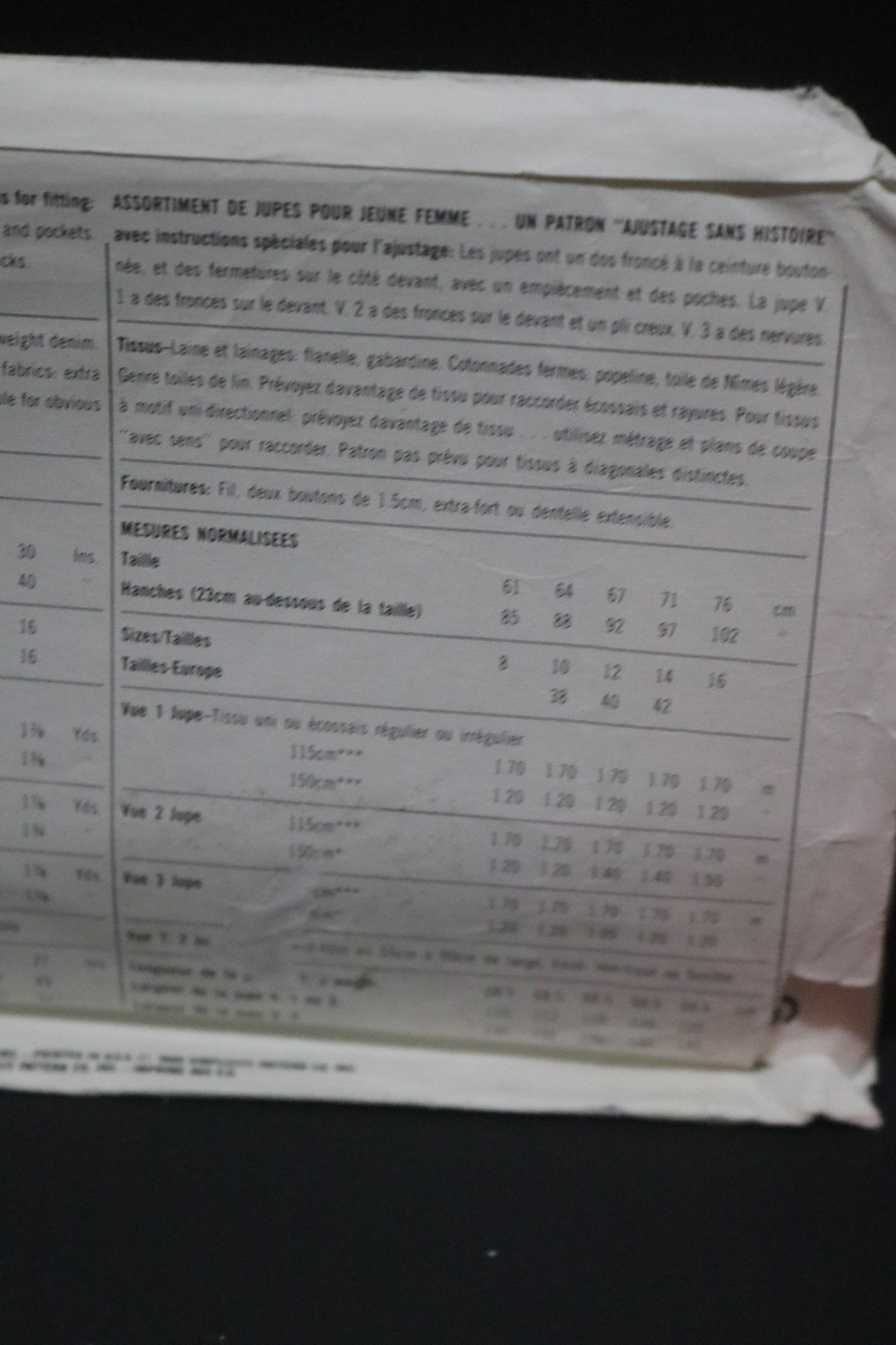 Simplicity 9352 Misses Set of Skirts Sewing Pattern - UNCUT - Size 12