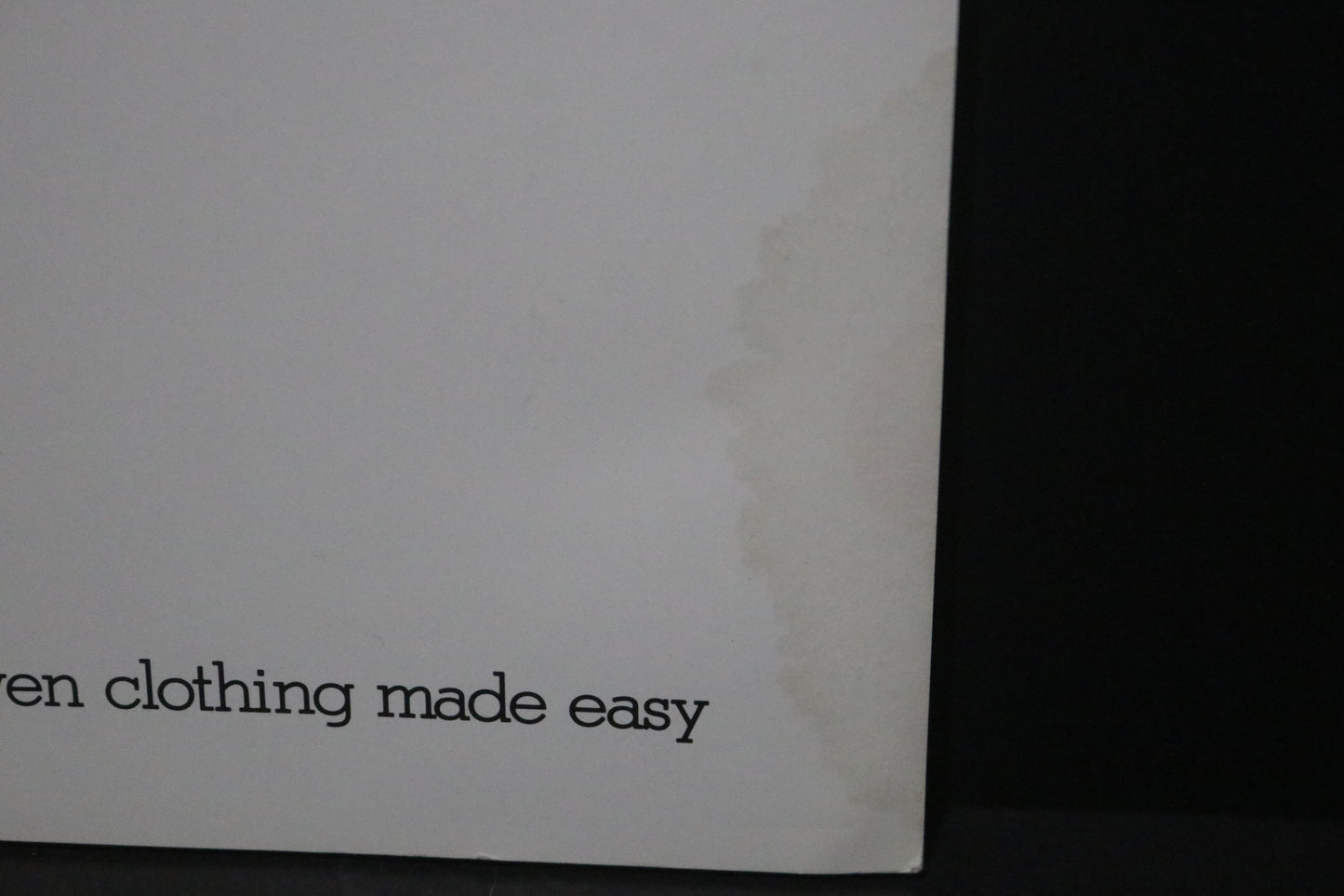 VTG Fashions from the Loom by Betty J Beard Handwoven Clothing Made Easy Spiral-Bound Book