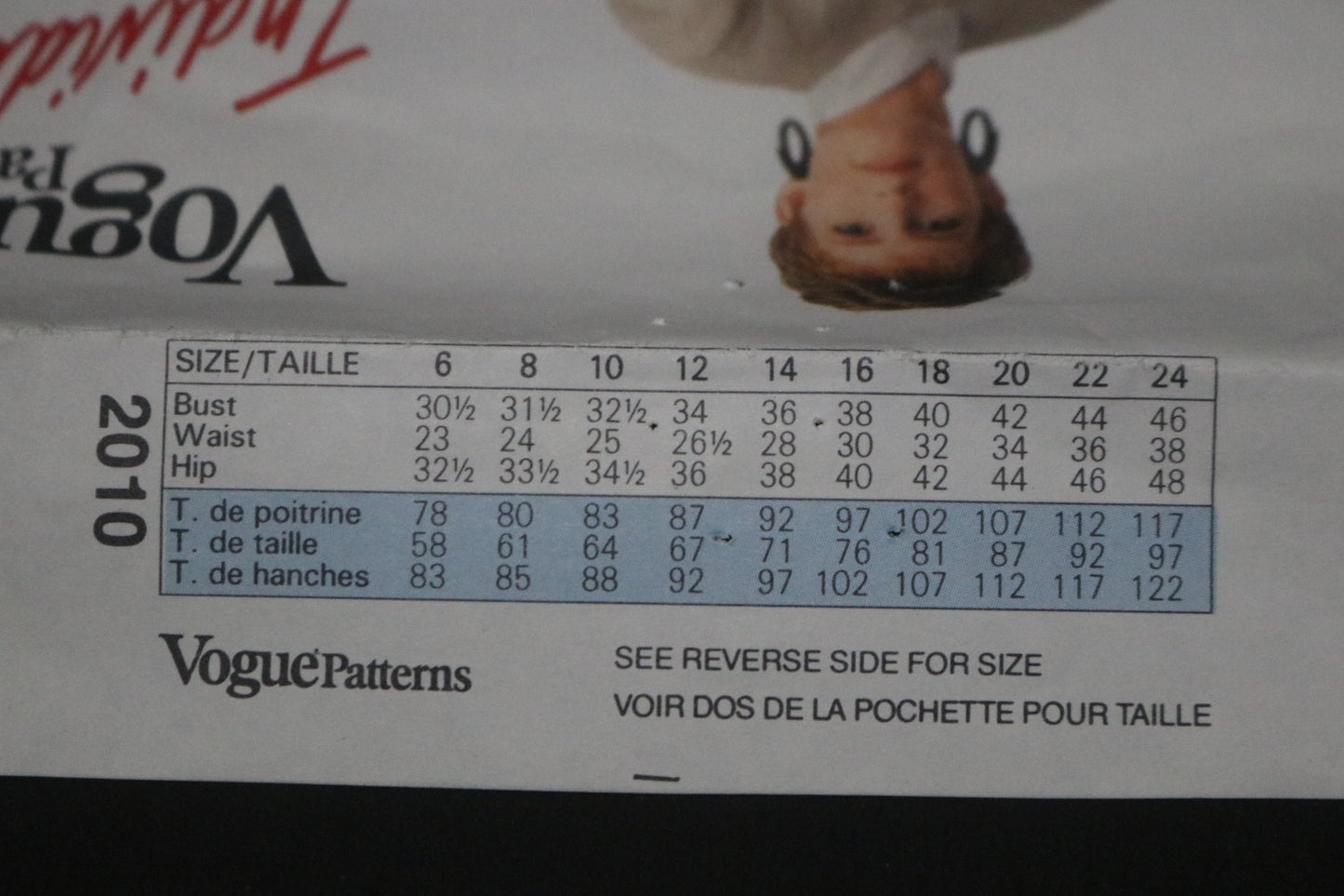 Vogue 2010 Issey Miyake Misses Jacket Pants and Top Sewing Pattern - UNCUT - Size 8