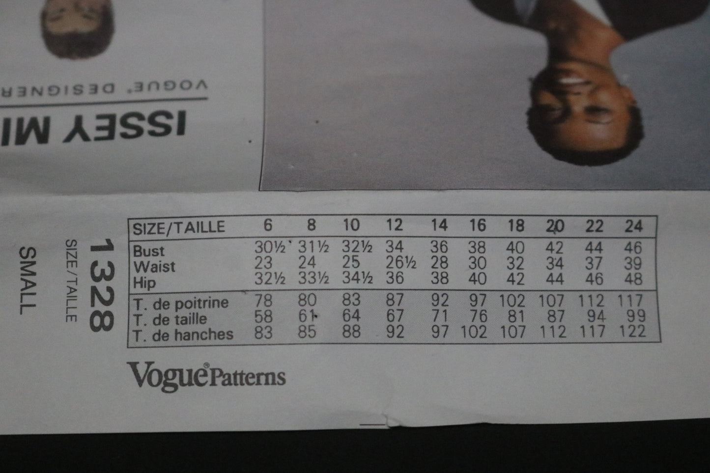 Vogue 1328 Issey Miyake Misses Jacket Top and Pants Sewing Pattern - UNCUT - Size Small