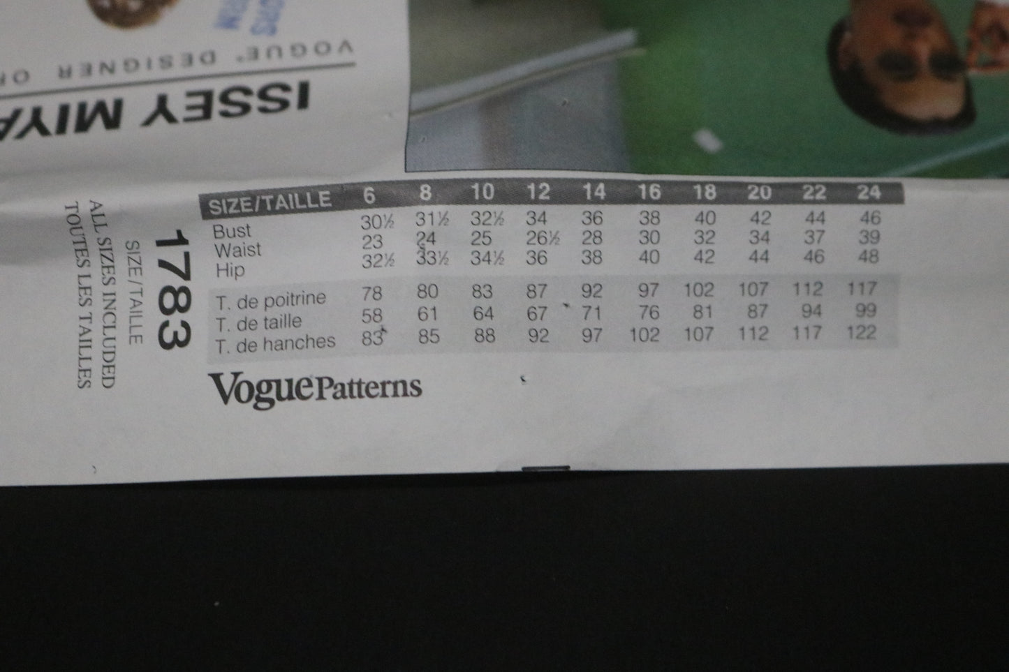 Vogue 1783 Issey Miyake Misses Dress Sewing Pattern - UNCUT - Size S M L