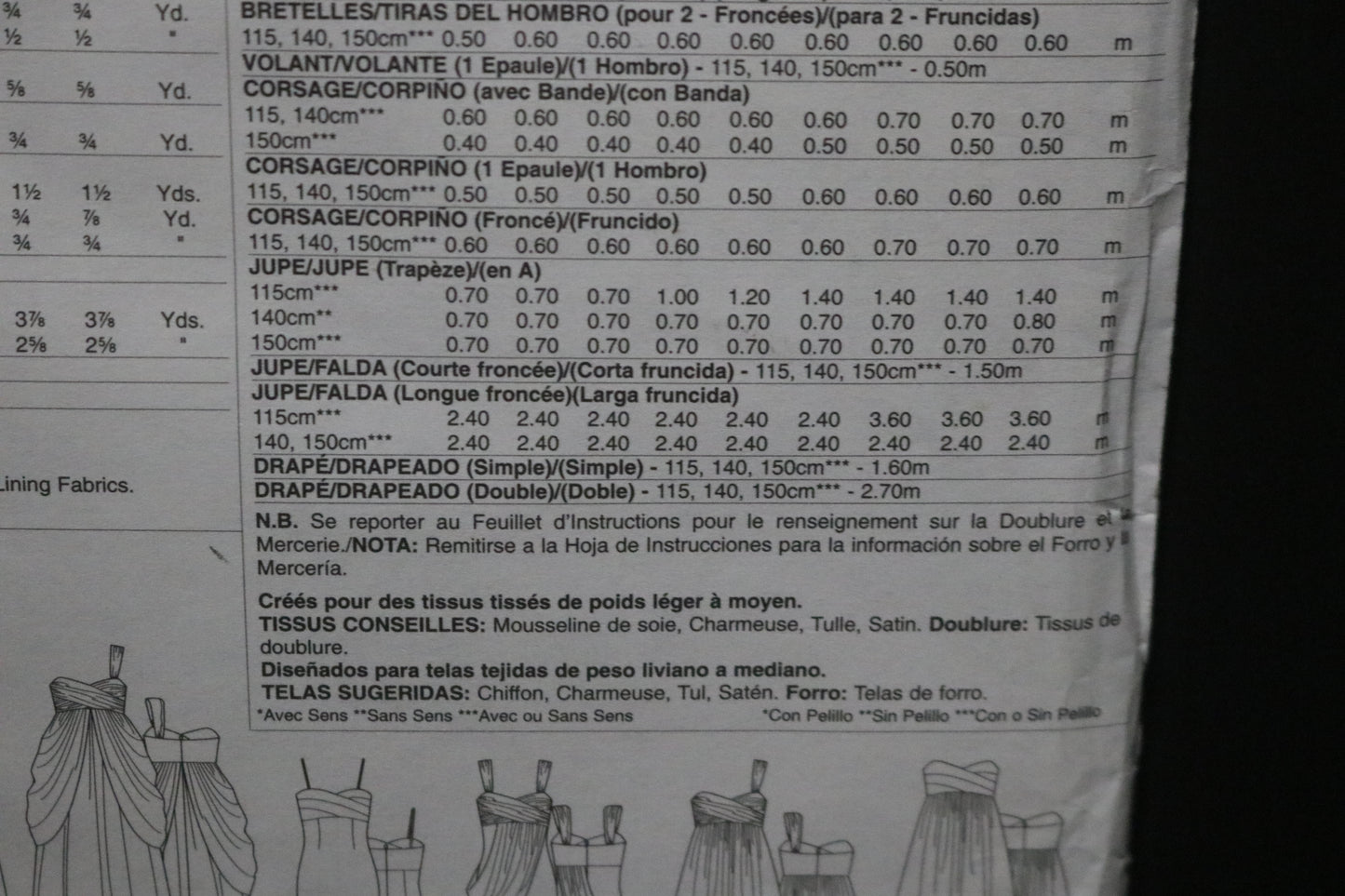 McCalls 6508 Misses Lined Dresses Sewing Pattern - UNCUT - Size 4 6 8 10 12