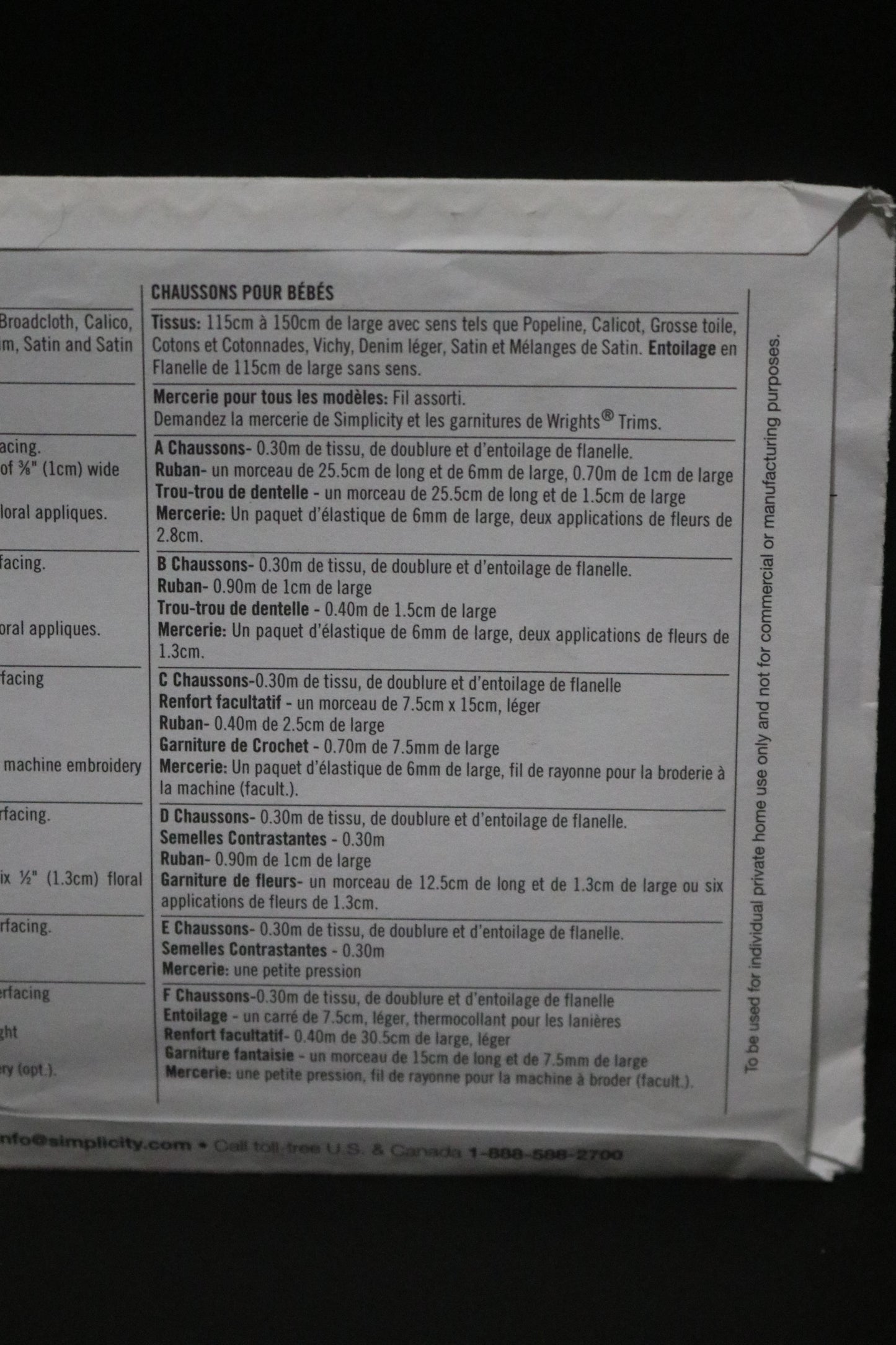 Simplicity 2471 Elaine Heigl Baby Shoes Sewing Pattern - UNCUT - One Size