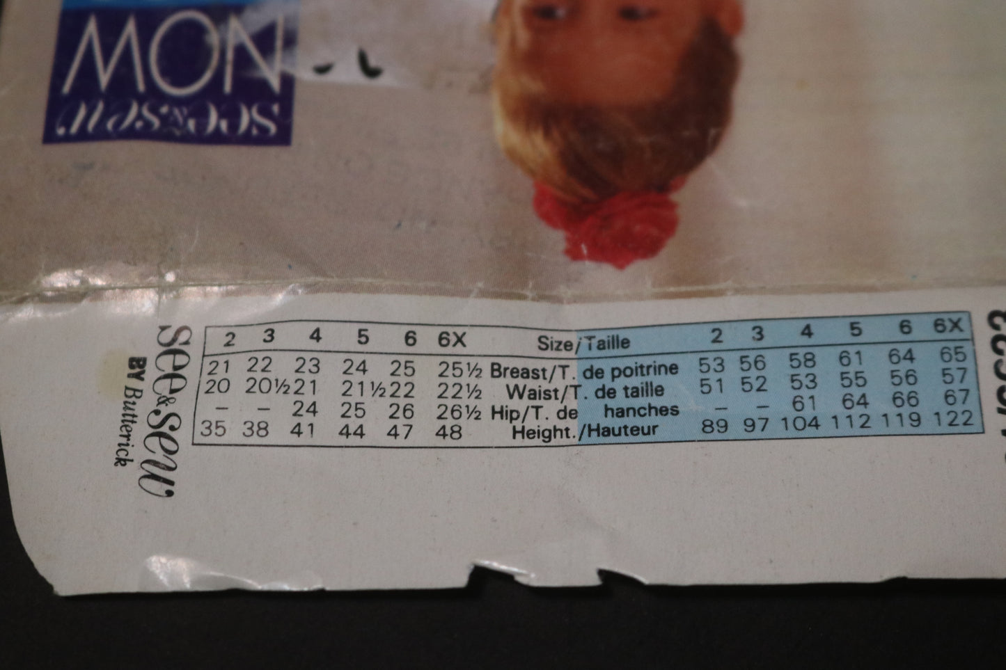 See and Sew 6633 6181 Children's Girls Dress Sewing Pattern - UNCUT - Sizes 5 6 6X