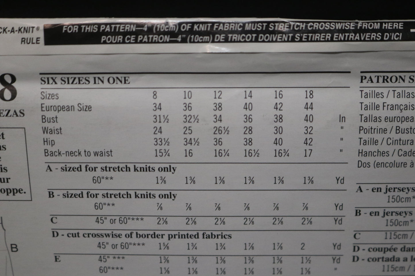 New Look 6178 Misses Wrap Skirt, Knit Tank Top and Dress Sewing Pattern - UNCUT - Size 8 - 18