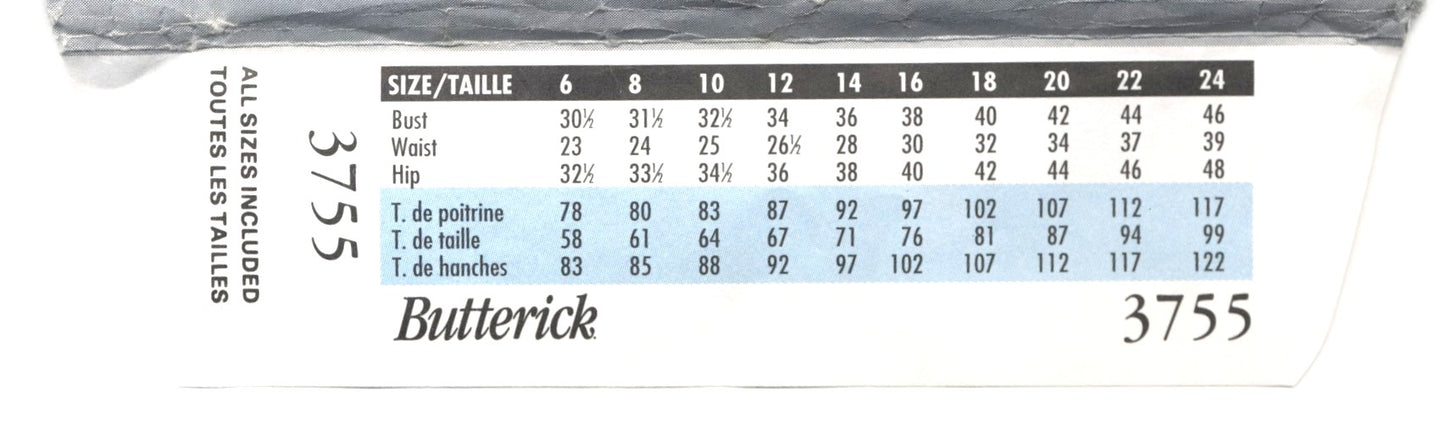 Butterick 3755 Misses Jumper Jumpsuit and Top Sewing Pattern UNCUT Size Xs S M L XL