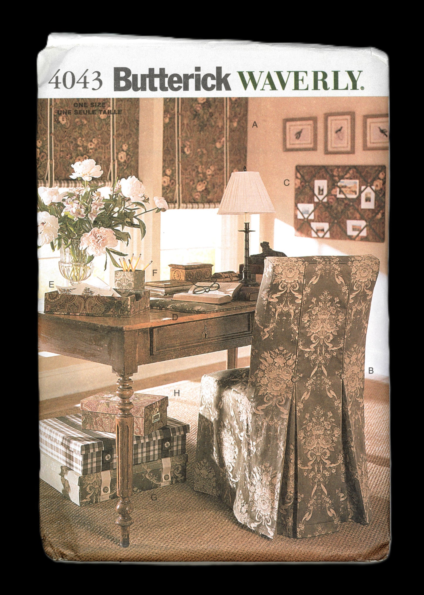 Butterick 4043 Waverly Office Accessories Sewing Pattern - UNCUT