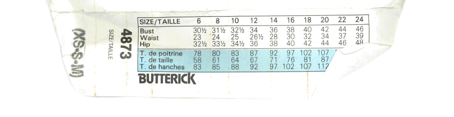 Butterick 5289 Misses Cat Vest Sewing Pattern UNCUT Size S M L XL