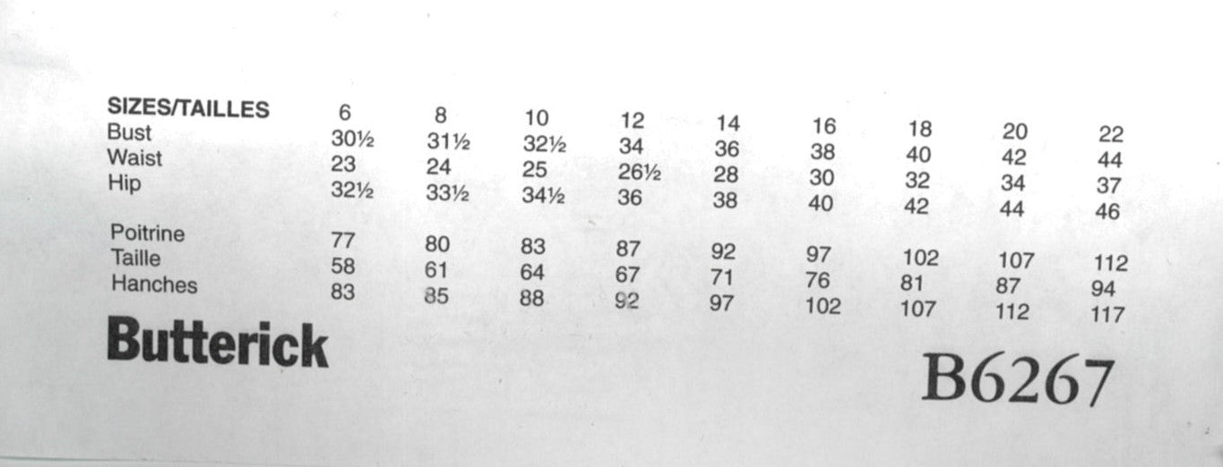 Butterick 6267 Making History Misses Japanese Kimono  Costume Sewing Pattern UNCUT  Size 6 8 10 12 14