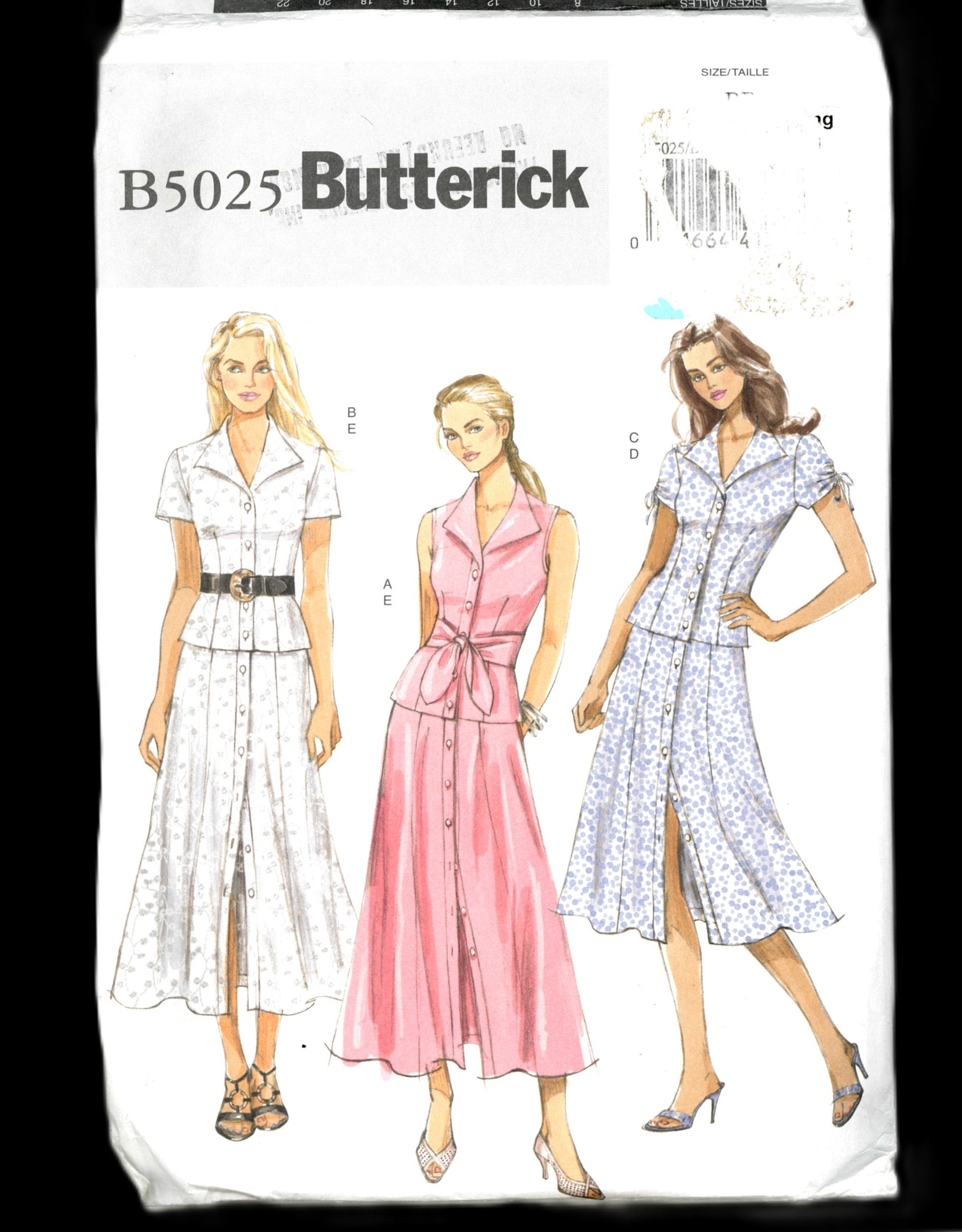 Butterick 5025 Misses / Misses Petite Top and Skirt Sewing Pattern&nbsp;