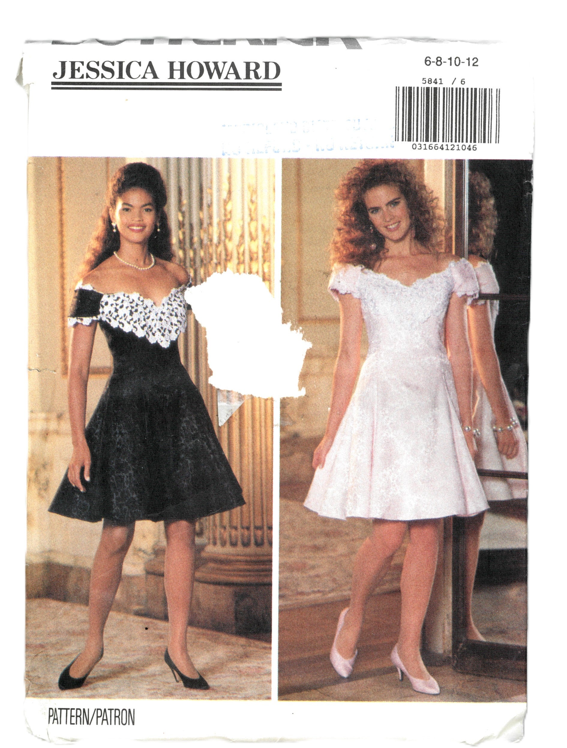 Butterick 5841 Jessica Howard Misses Dress Sewing Pattern - UNCUT - Size 6 8 10 12
