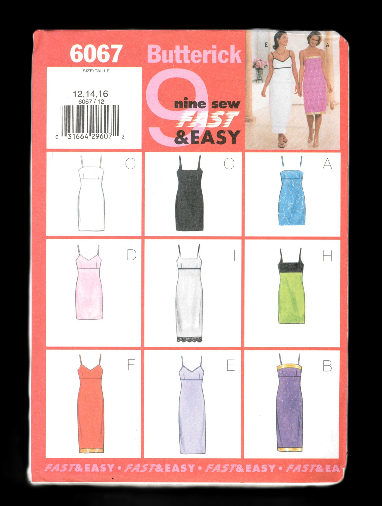 Butterick 6067 Misses / Misses Petite Dress Sewing Pattern