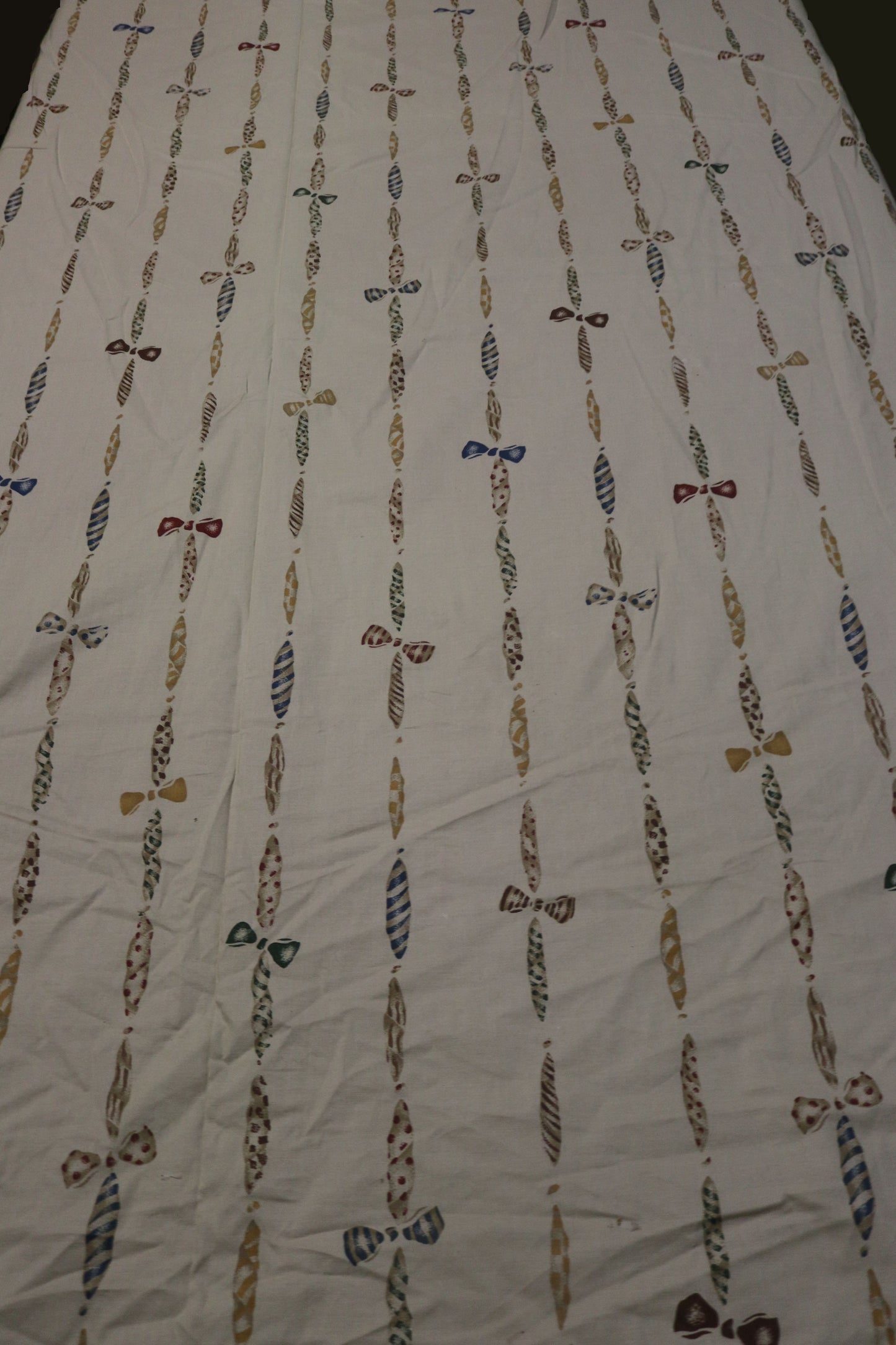 Daisy Kingdom "  Folkheart Heartstring Stripe" #26540 Quilting Fabric being sold by the Yard, multiple Yards Available.