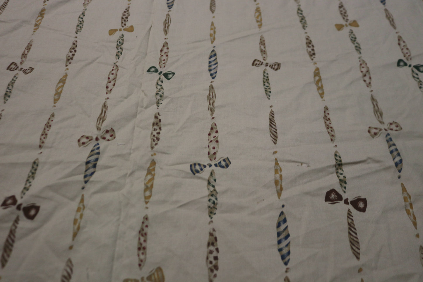 Daisy Kingdom "  Folkheart Heartstring Stripe" #26540 Quilting Fabric being sold by the Yard, multiple Yards Available.