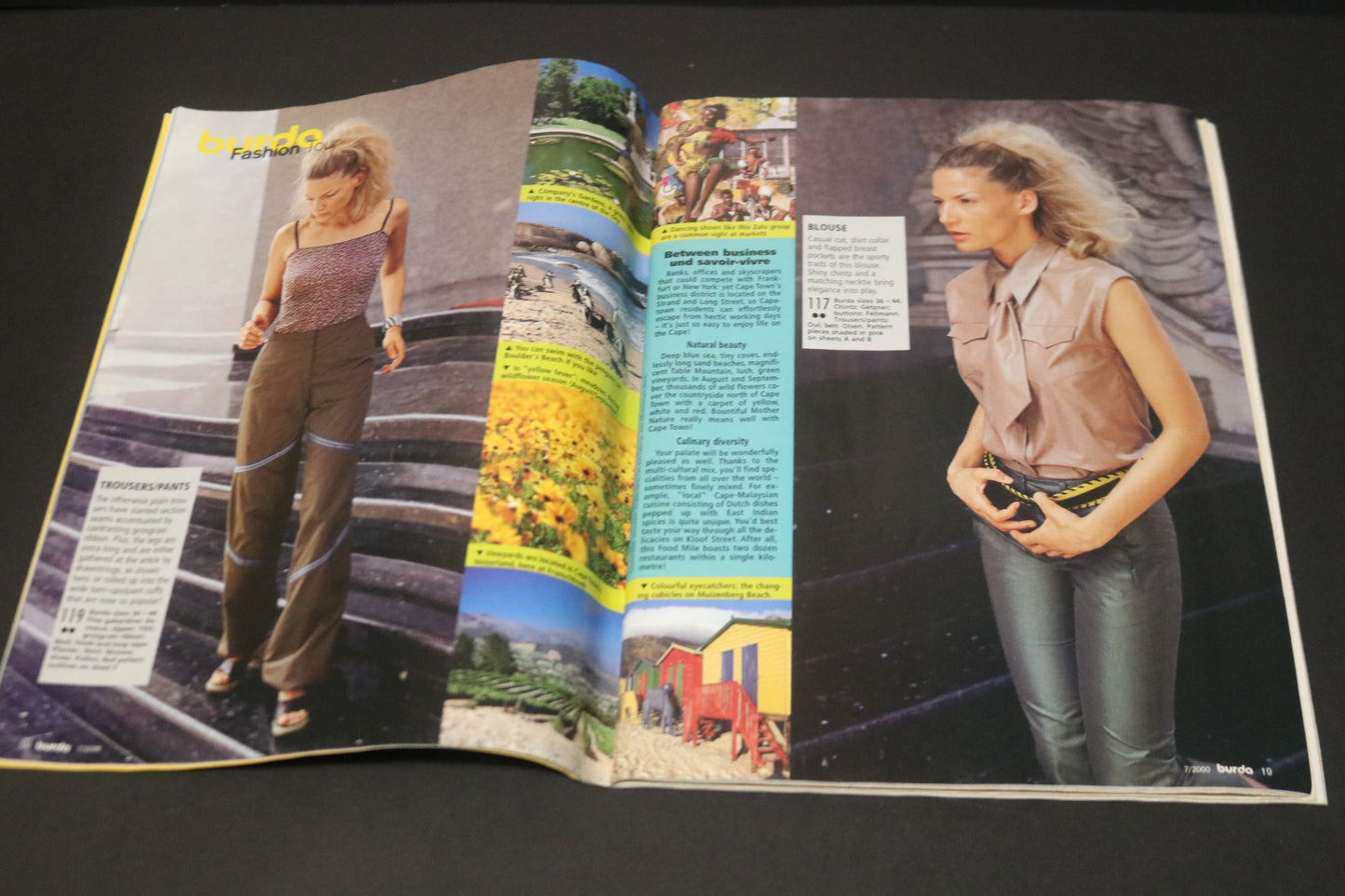 July 2000 Burda A World of Fashion Sewing Magazine