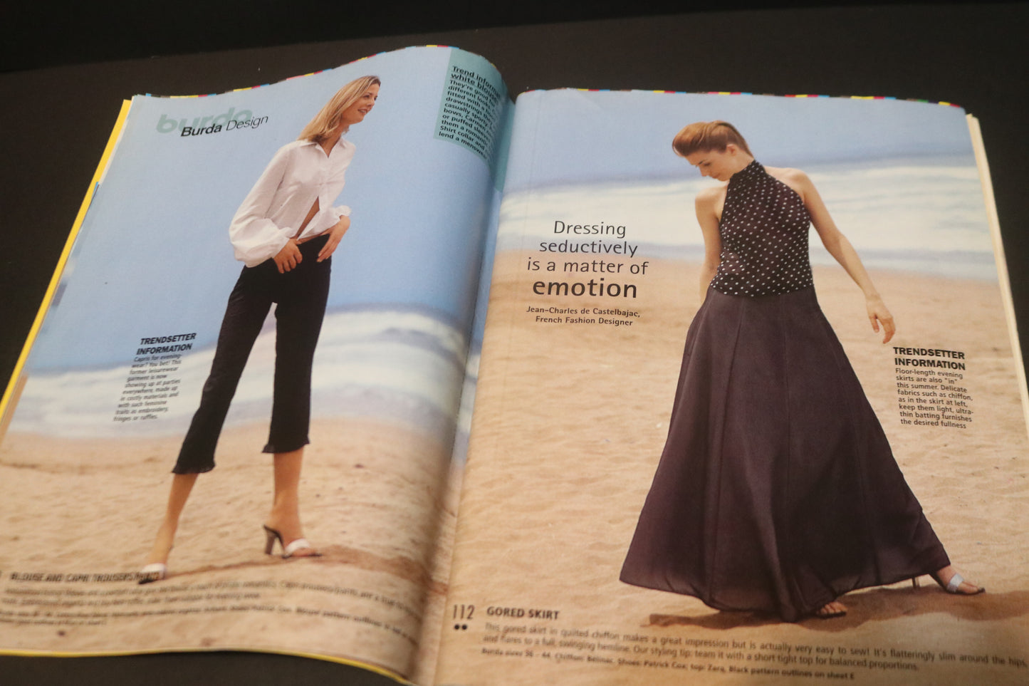 July 2000 Burda A World of Fashion Sewing Magazine