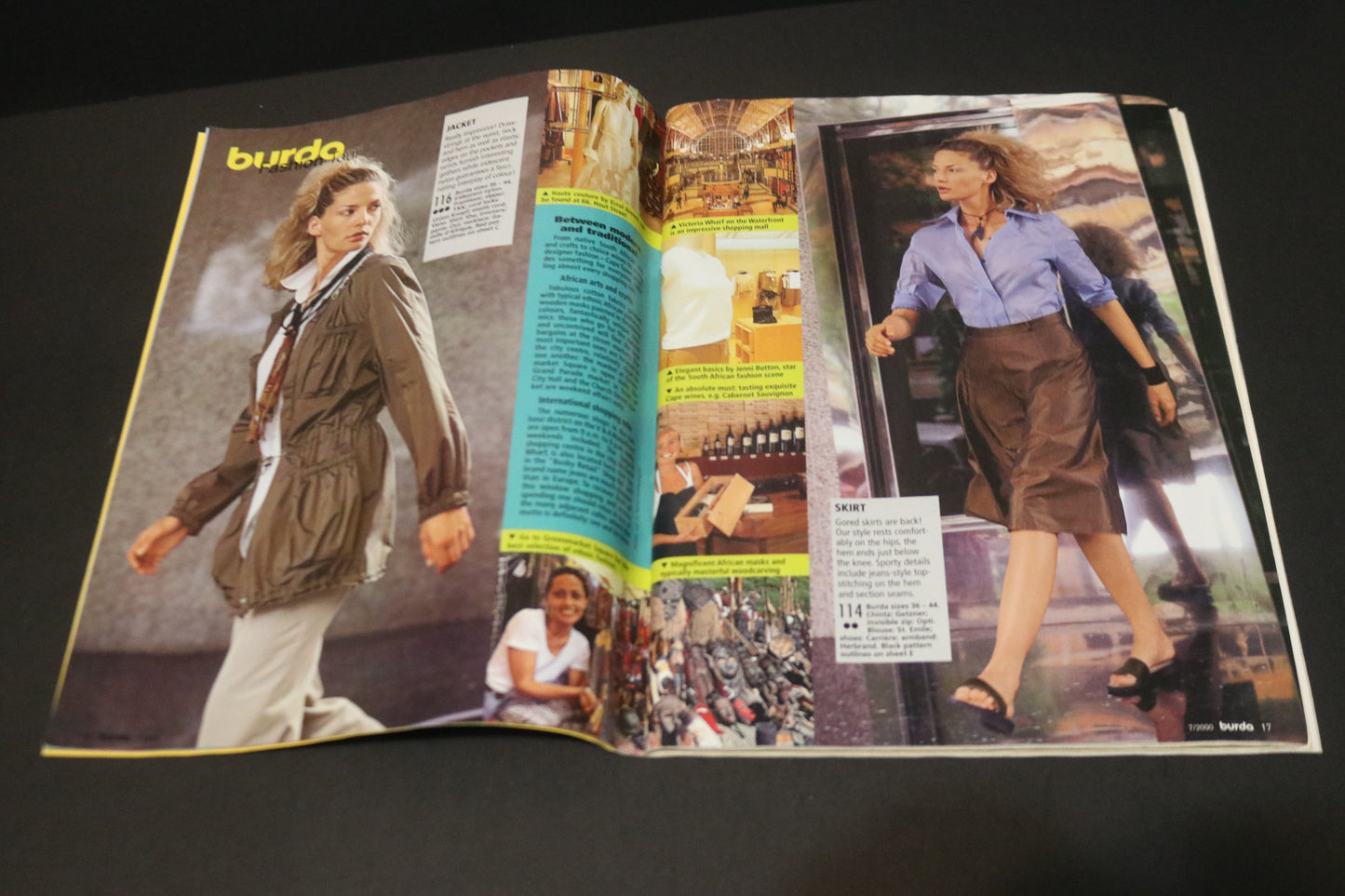 July 2000 Burda A World of Fashion Sewing Magazine