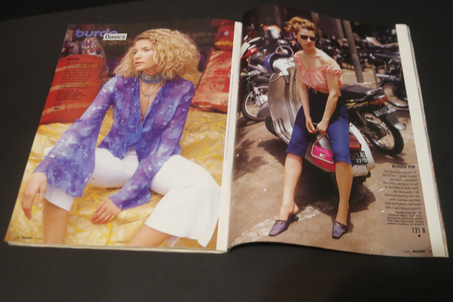 July 2000 Burda A World of Fashion Sewing Magazine