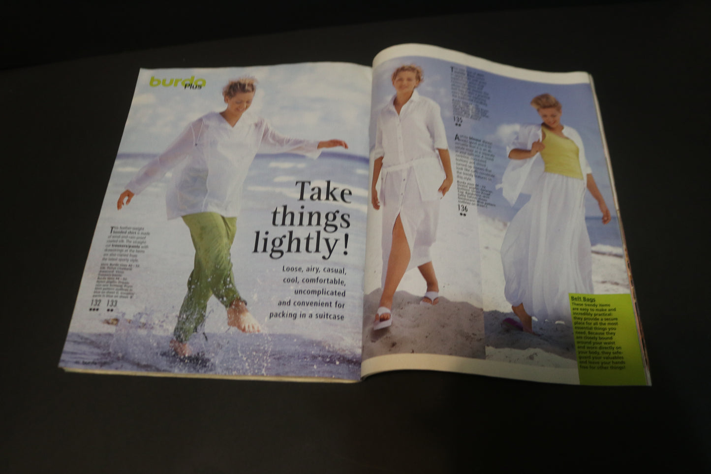 July 2000 Burda A World of Fashion Sewing Magazine