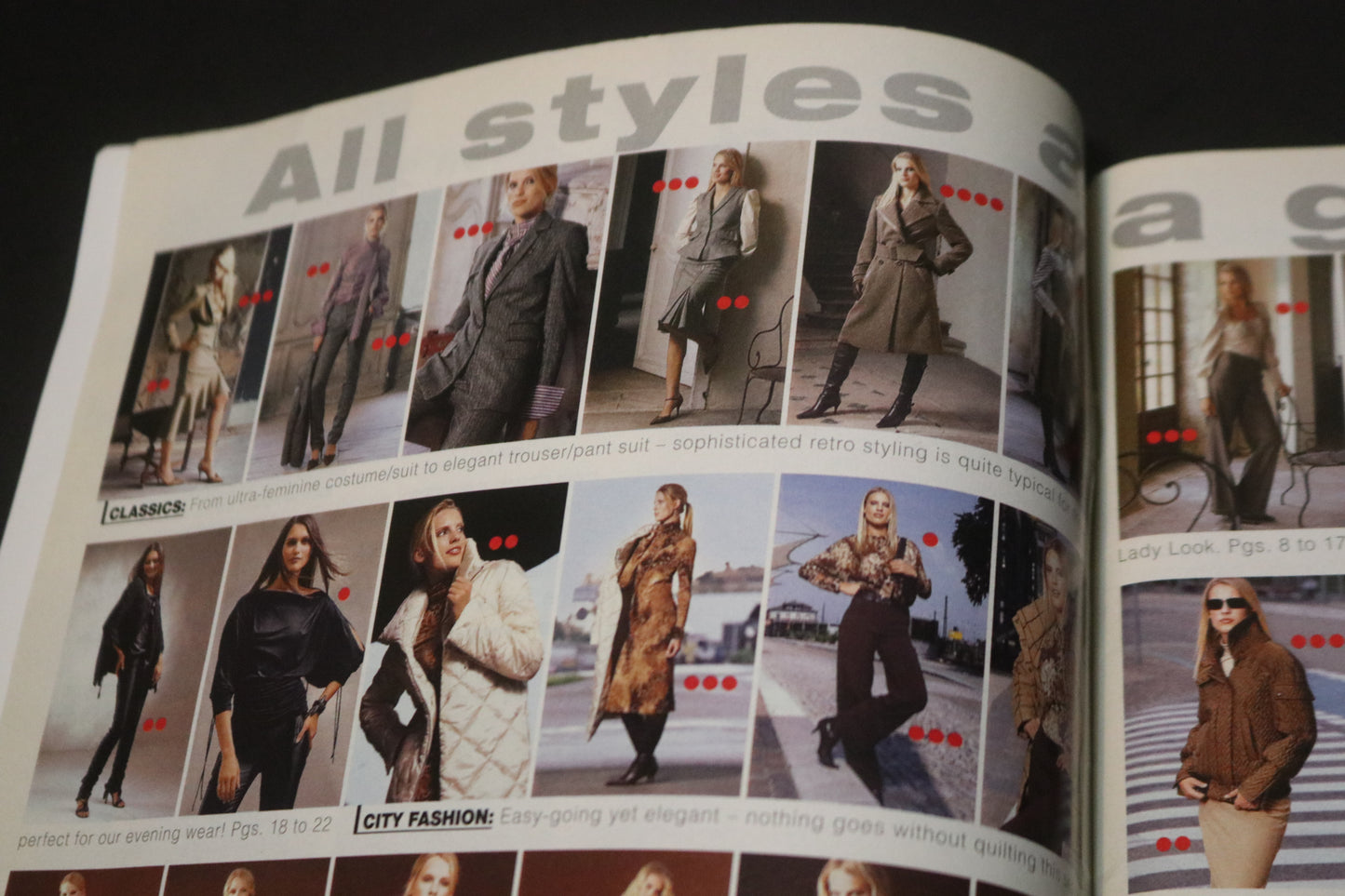 October 2003 Burda A World of Fashion Sewing Magazine
