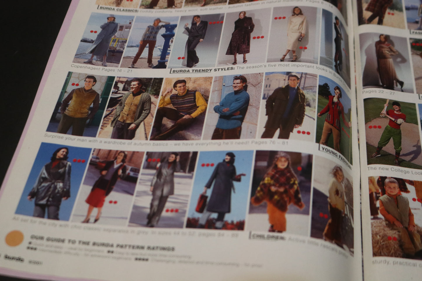 September 2001 Burda A World of Fashion Sewing Magazine
