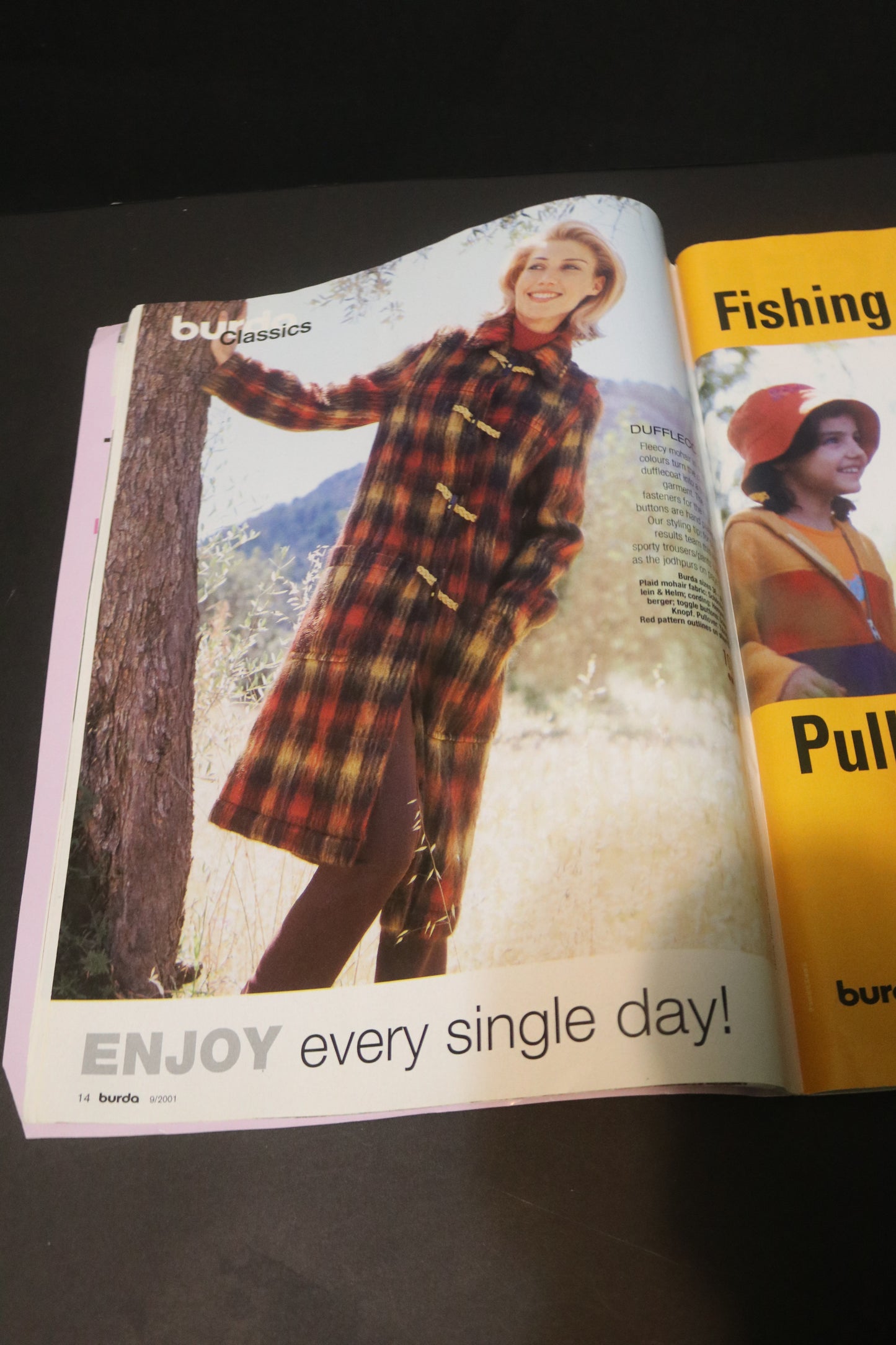 September 2001 Burda A World of Fashion Sewing Magazine