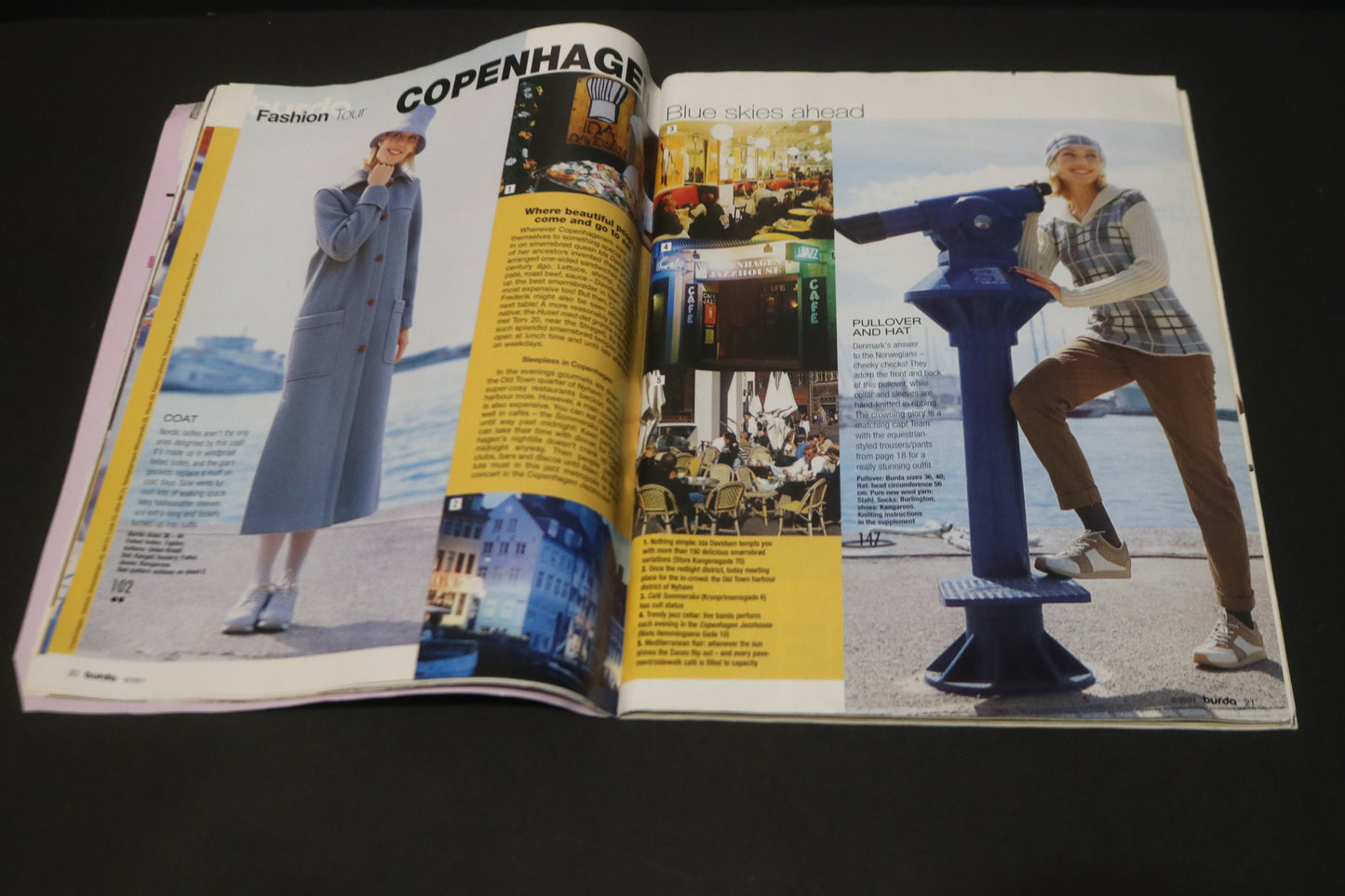 September 2001 Burda A World of Fashion Sewing Magazine