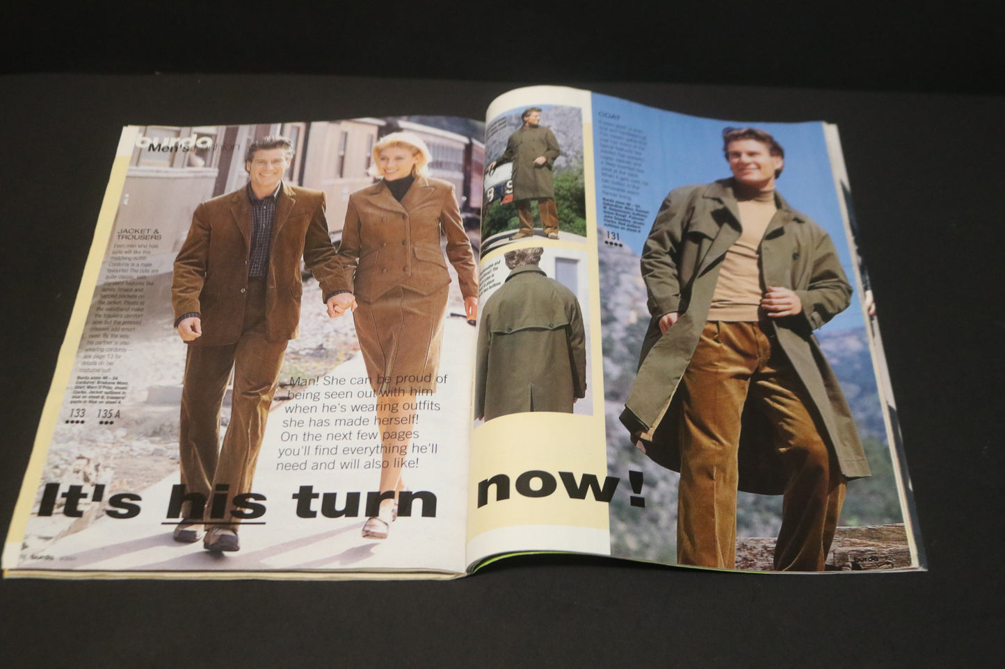 September 2001 Burda A World of Fashion Sewing Magazine