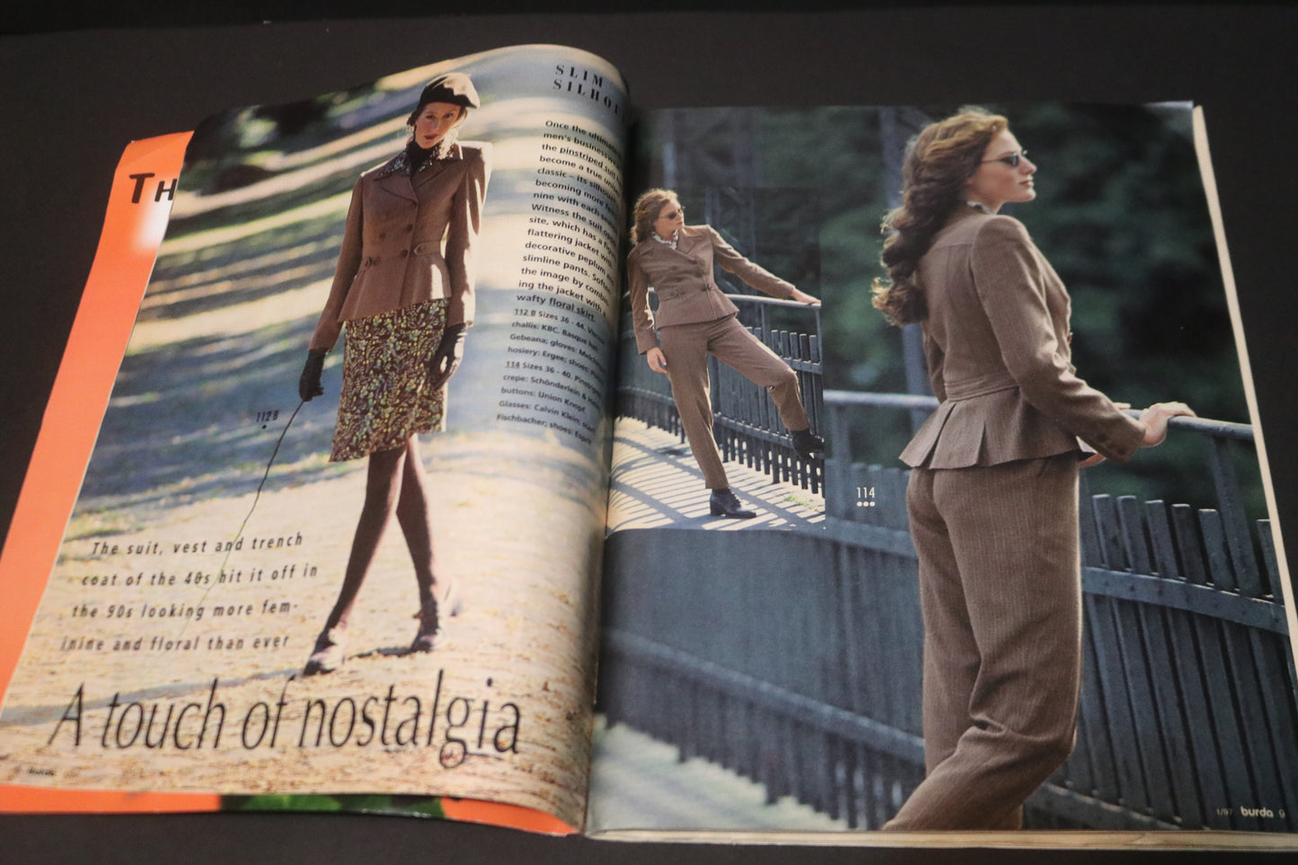January 1997 Burda A World of Fashion Sewing Magazine
