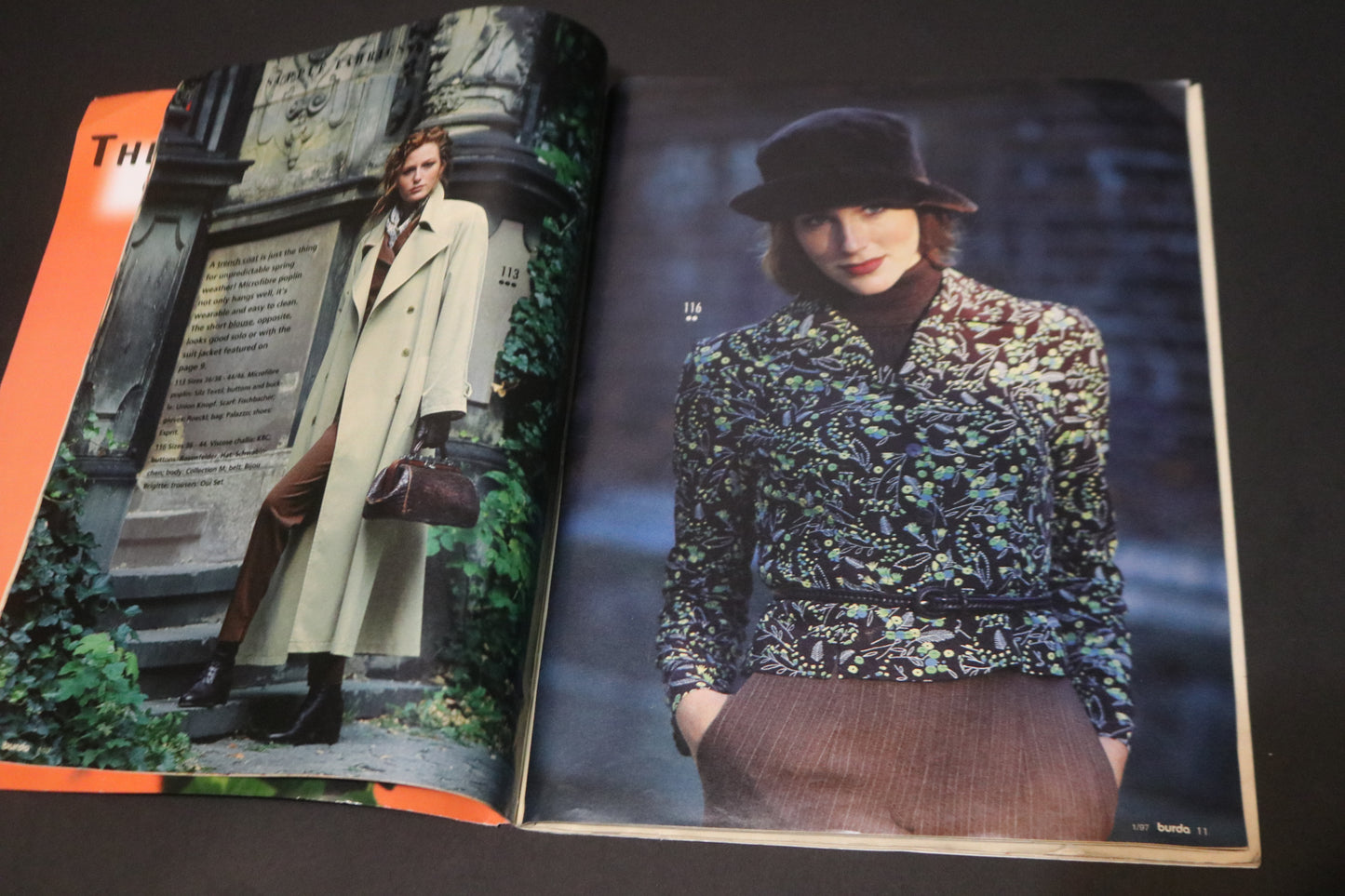 January 1997 Burda A World of Fashion Sewing Magazine