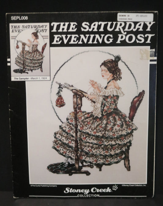 Norman Rockwell Stoney Creek SEPL008 The Saturday Evening Post The Sampler Counted Cross Stitch Chart
